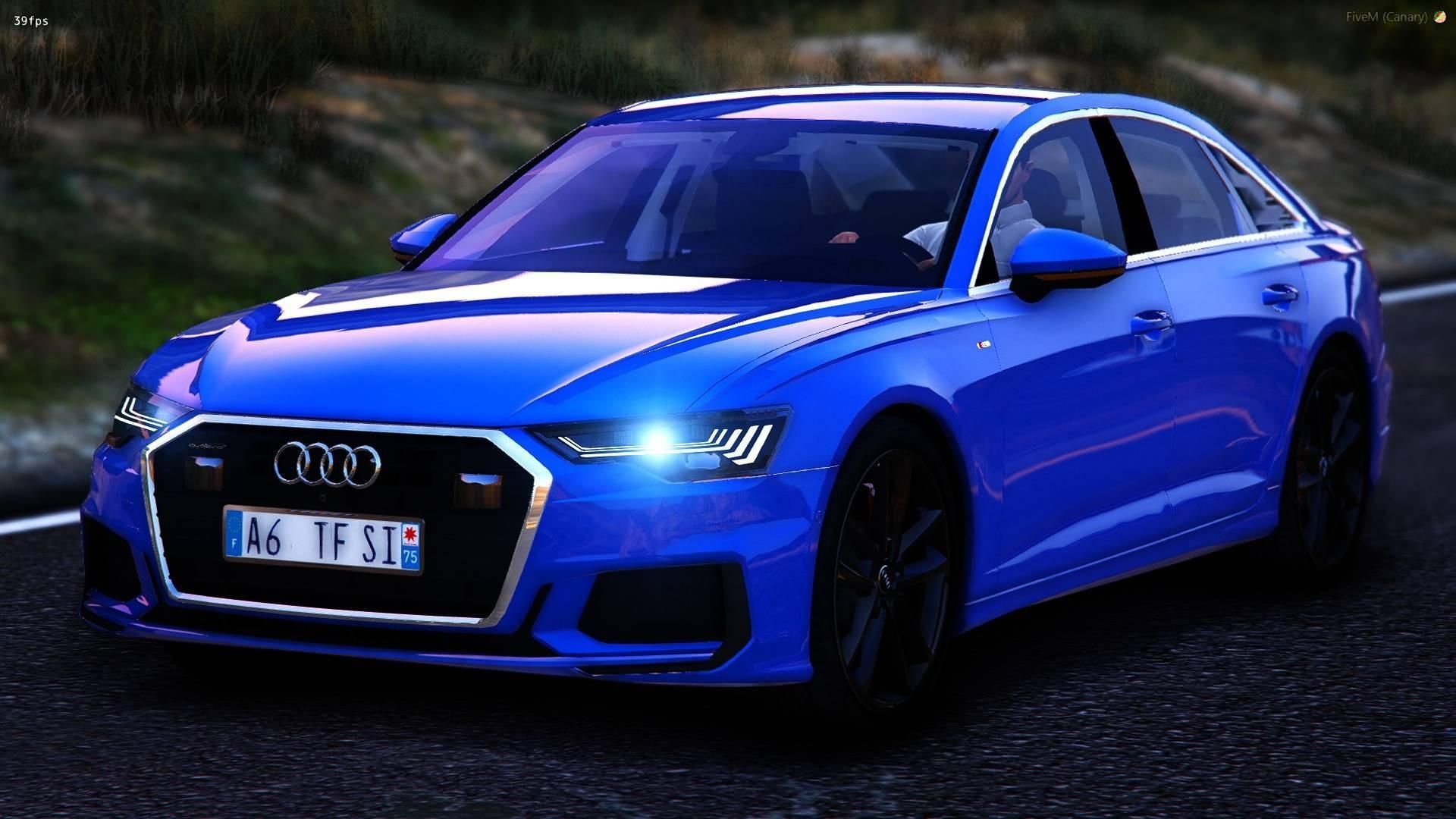 【GTA5载具】奥迪A6 55 TFSI:五菱FIVE M的完美搭档,细节拉满的豪华体验