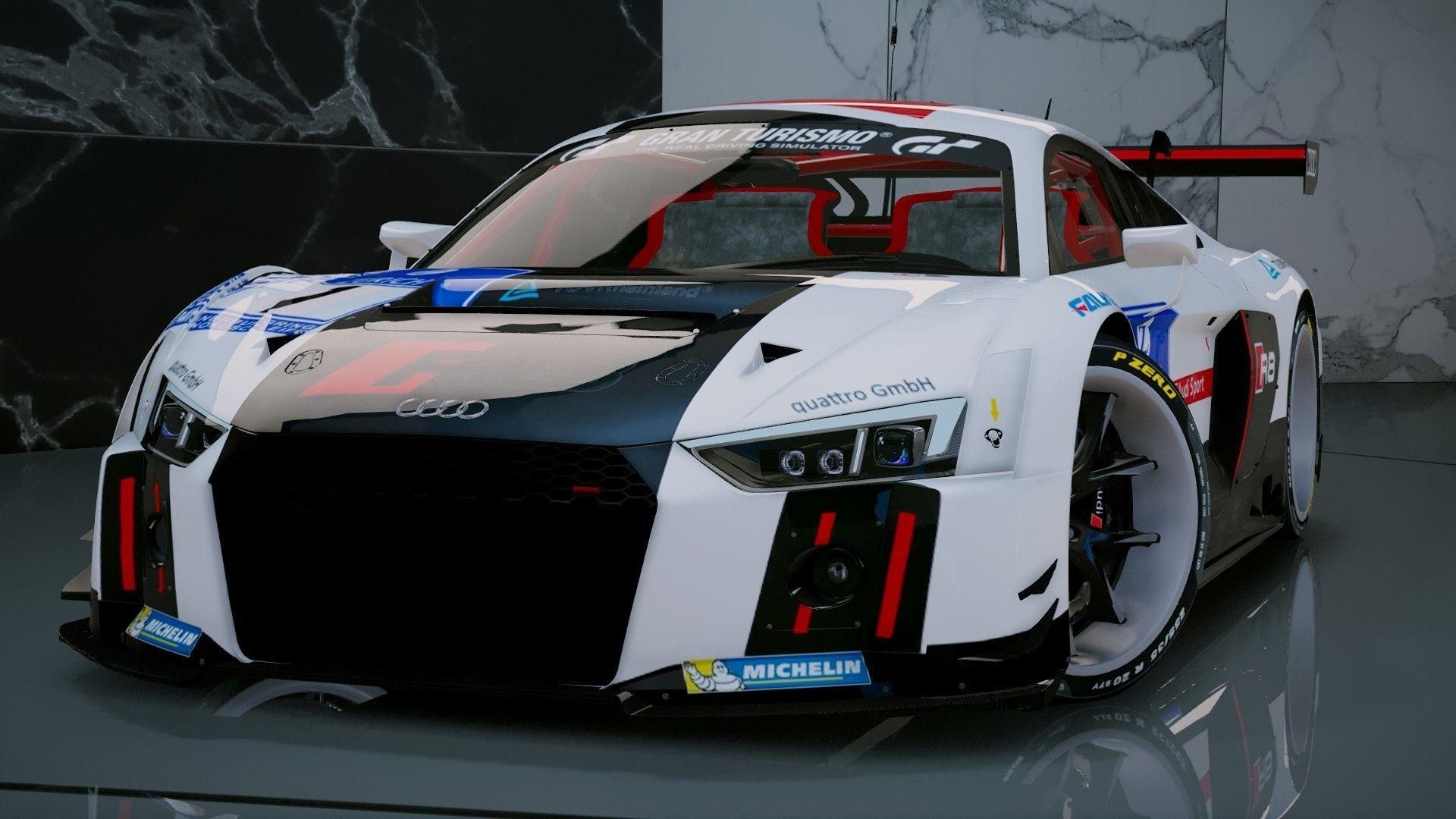 【GTA5载具】奥迪 R8 LMS 2015:赛道王者的终极还原