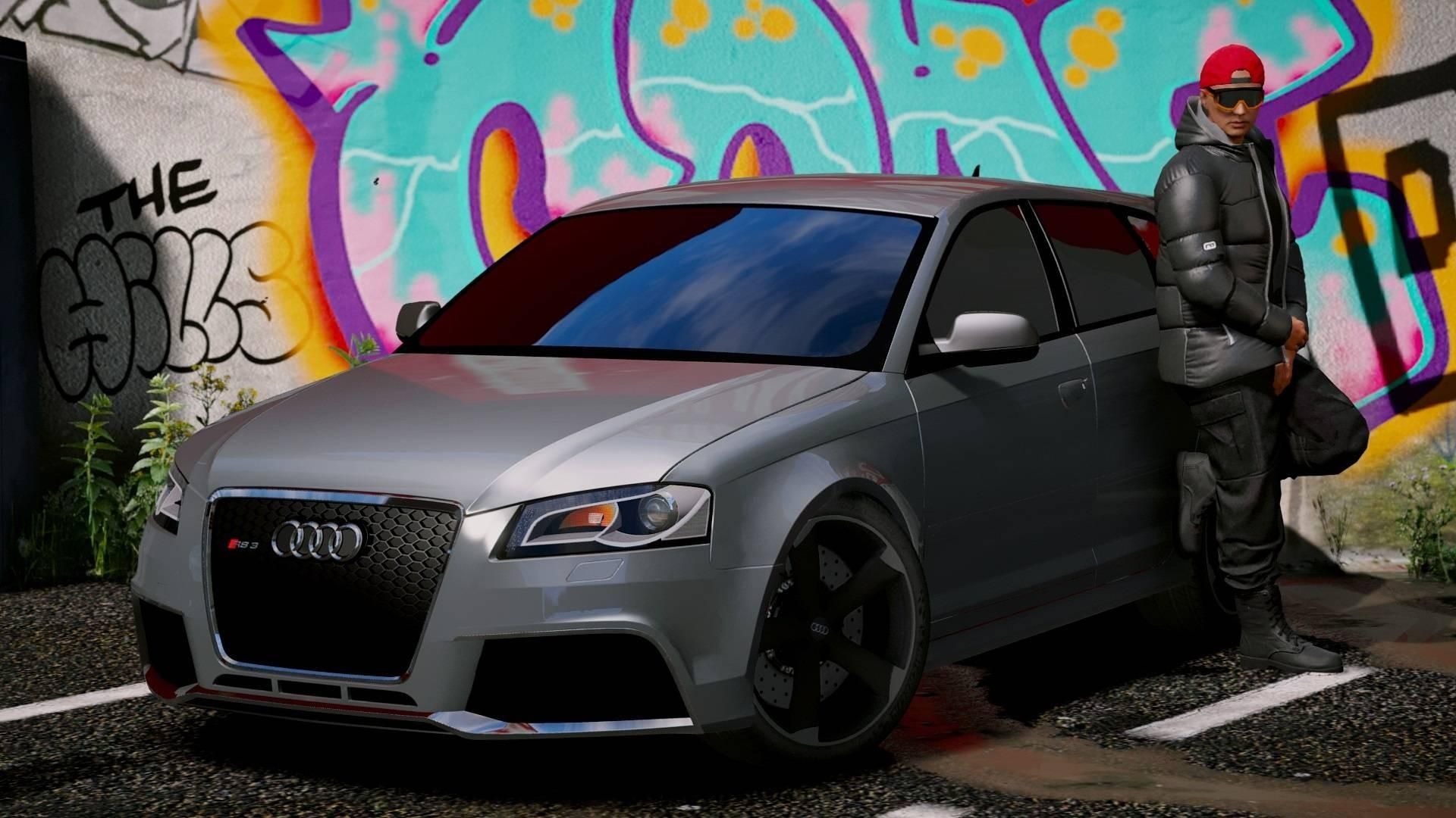 【GTA5载具】2011款奥迪RS3:性能与细节并重的终极Add-on超跑