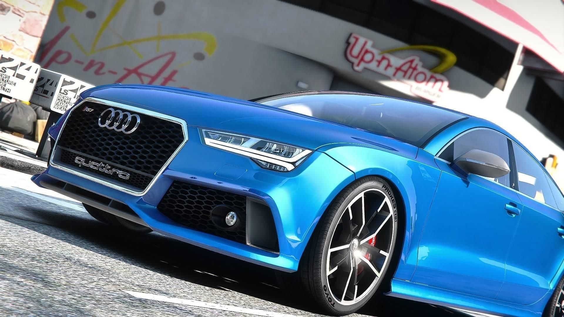 【GTA5载具】奥迪 RS7 Sportback 1.3 版本评测:豪华性能与极致细节的完美结合