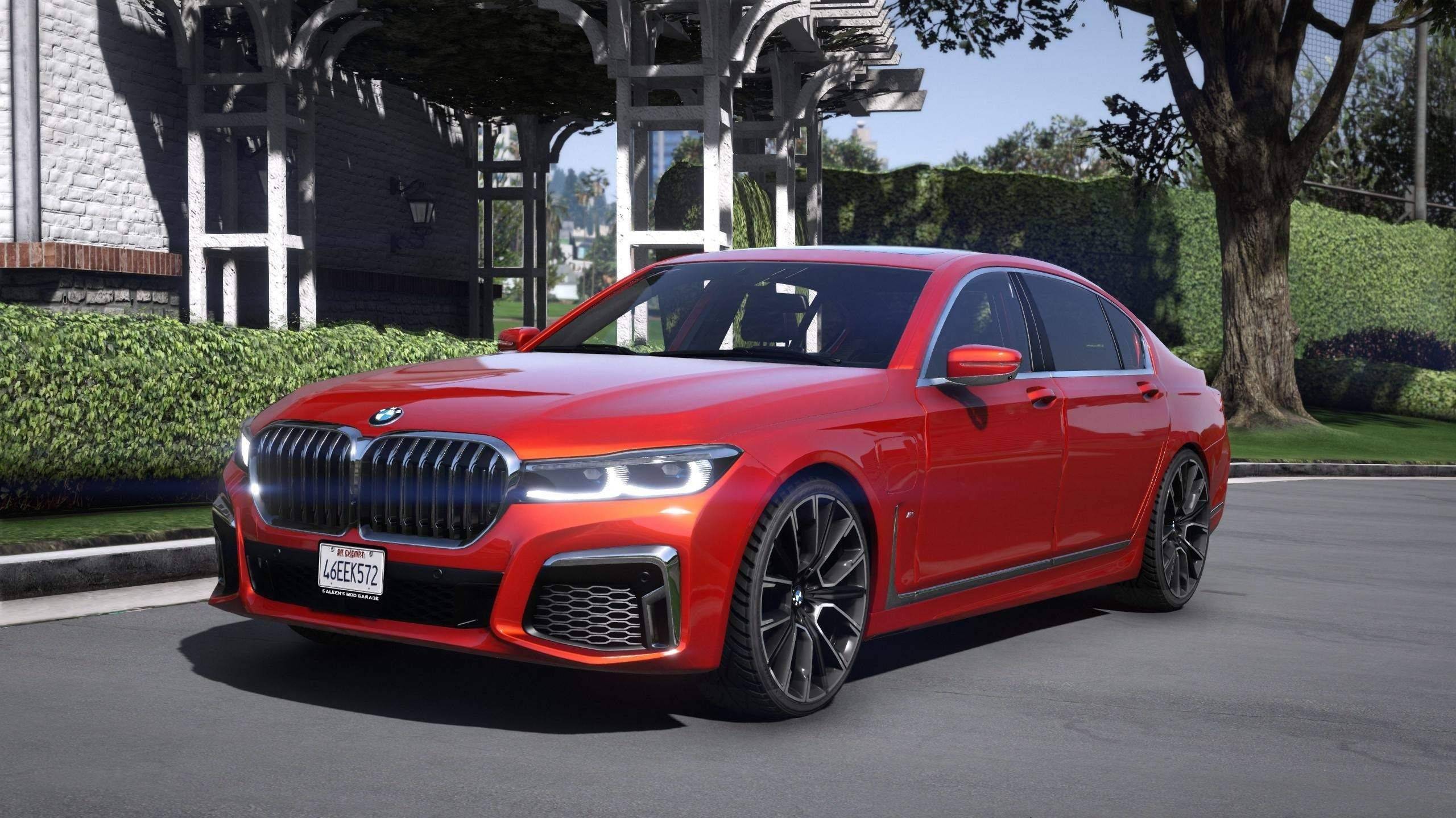 【GTA5载具】宝马 745Le xDrive:豪华商务与高性能的完美结合,洛圣都最值得拥有的混合动力旗舰