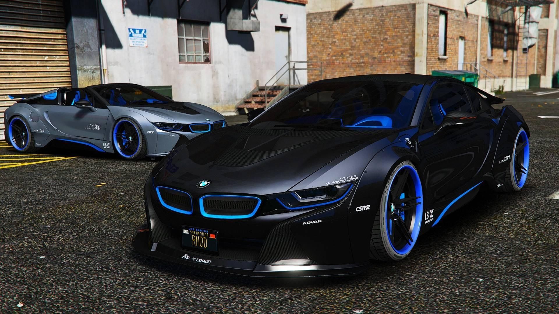 【GTA5载具】BMW I8M Liberty Walk:极致改装,街头霸主