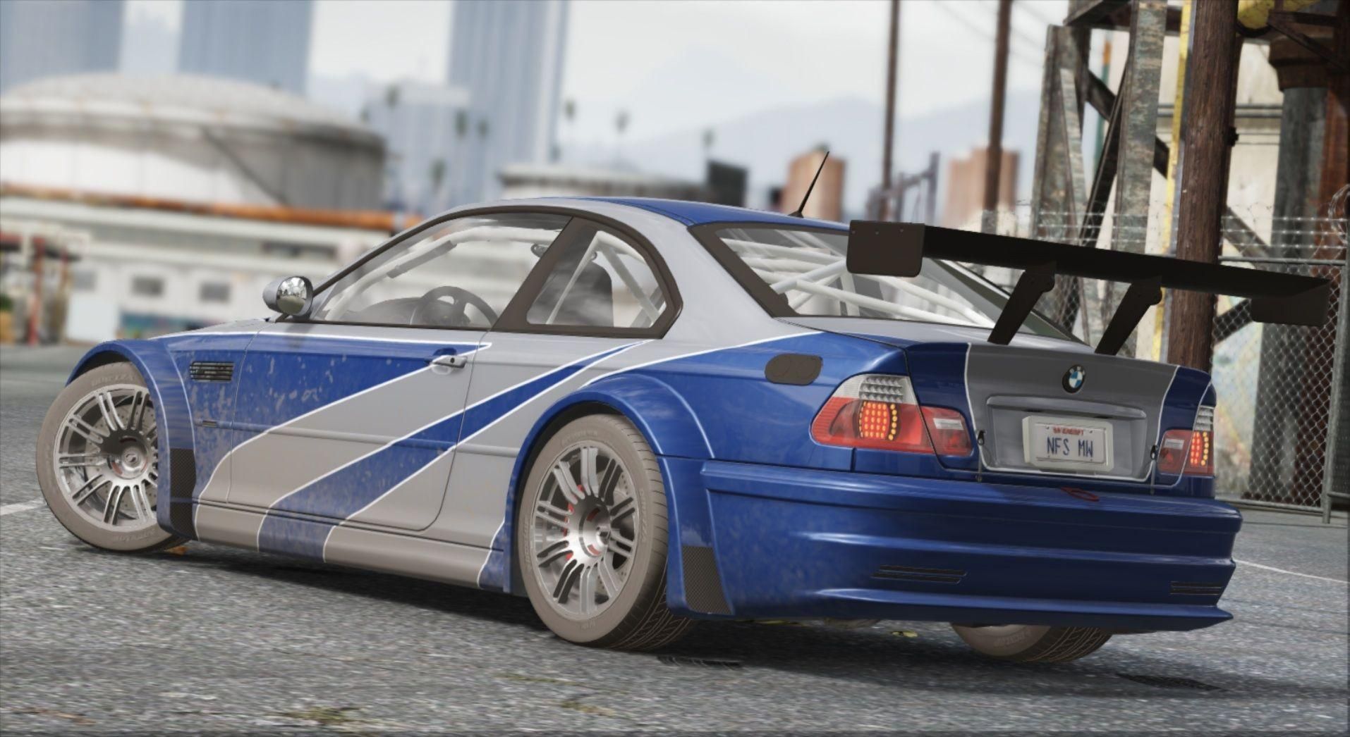 【GTA5载具】BMW M3 GTR E46 NFS MW V4:洛圣都最逼真改装赛车,细节满分