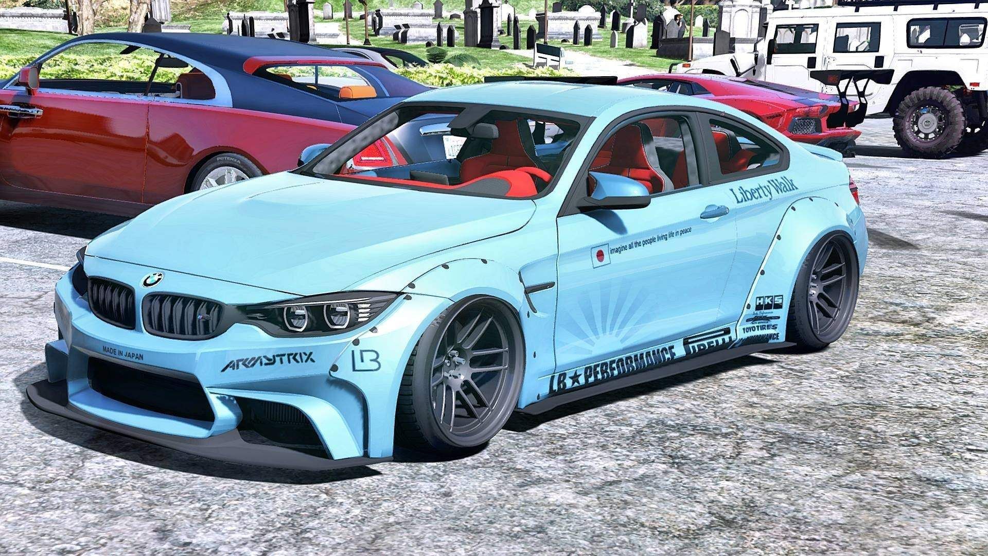 【GTA5载具】BMW M4 F82 LibertyWalk版:终极改装利器,细节狂魔的梦幻之作