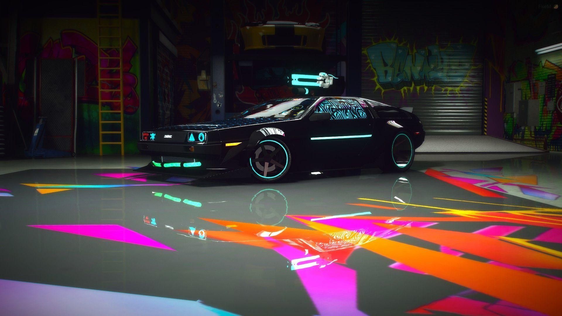 【GTA5载具】Cyberpunk 风格 DeLorean DMC-12:未来科技与经典复古的完美融合