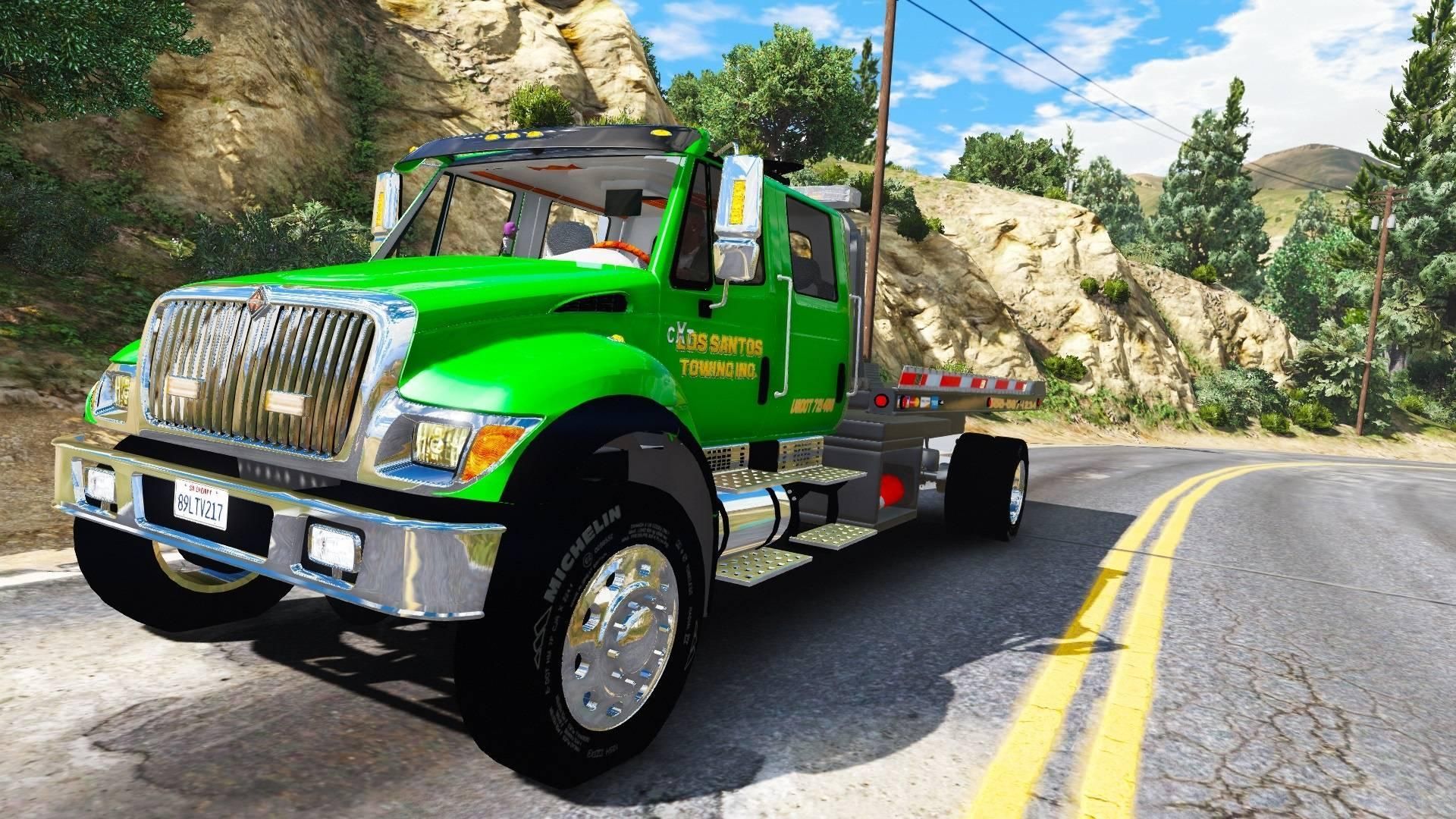 【GTA5载具】CXT 平板拖车:洛圣都最强救援神器,细节满分!