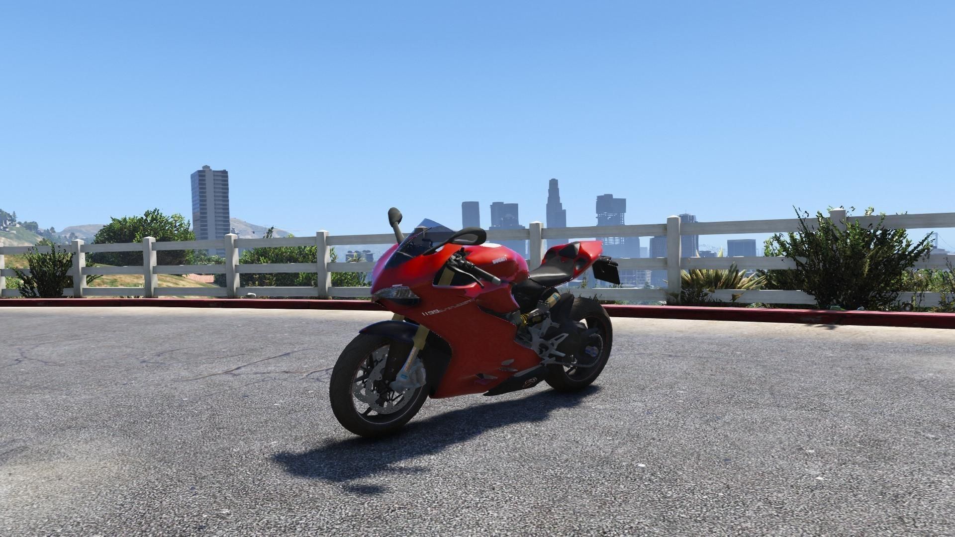 【GTA5载具】杜卡迪 1199 Panigale:洛圣都最拉风的赛道猛兽,细节满分!