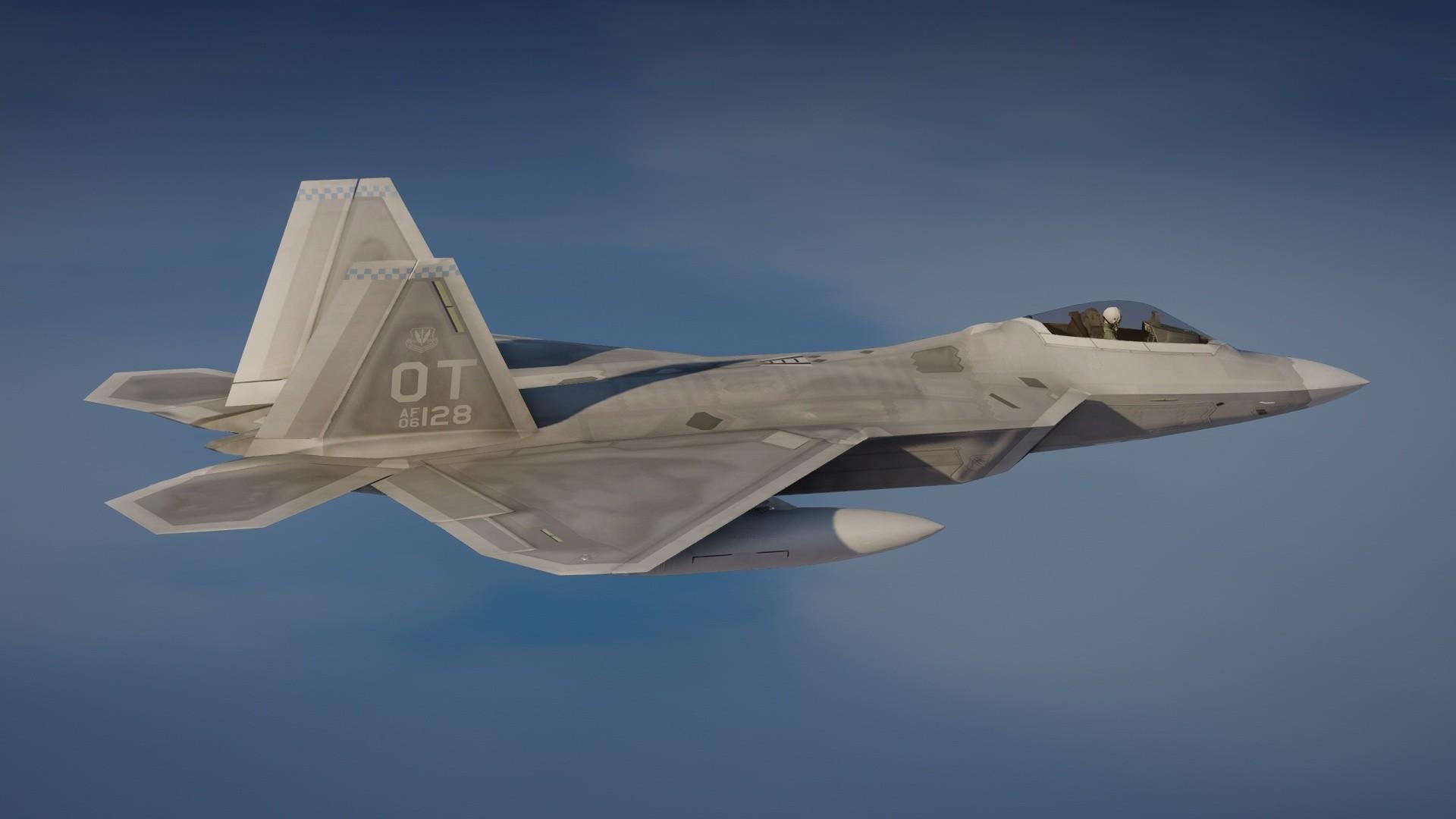 【GTA5载具】F-22 Raptor Redux:洛圣都天空中的终极战斗机,细节与性能的完美结合