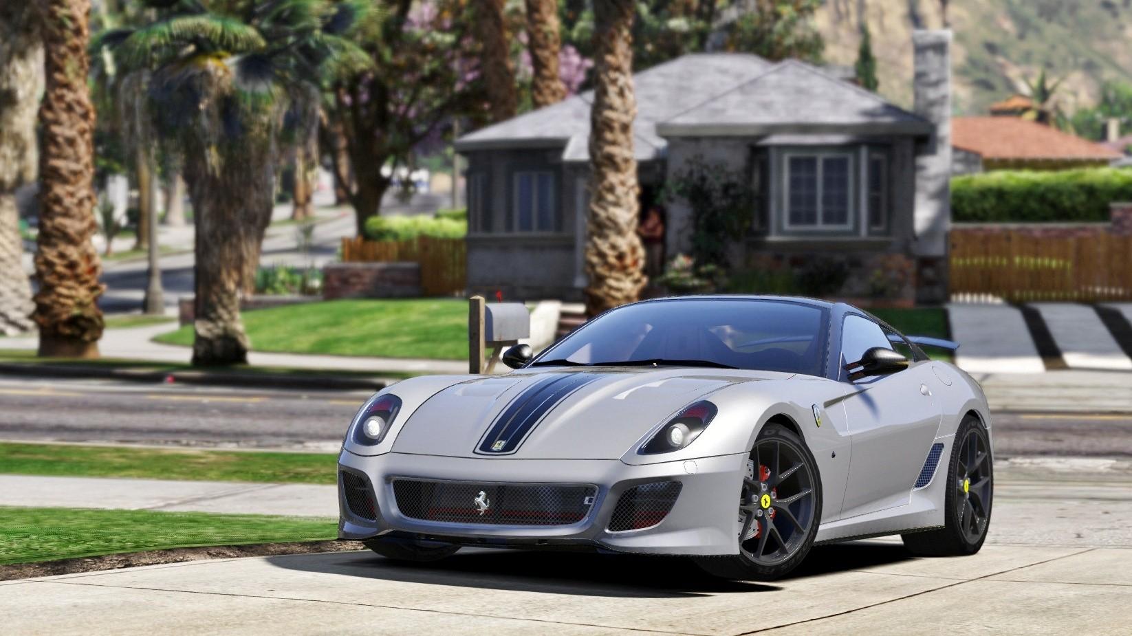 【GTA5载具】法拉利 599 GTO:完美还原的性能猛兽,细节满分