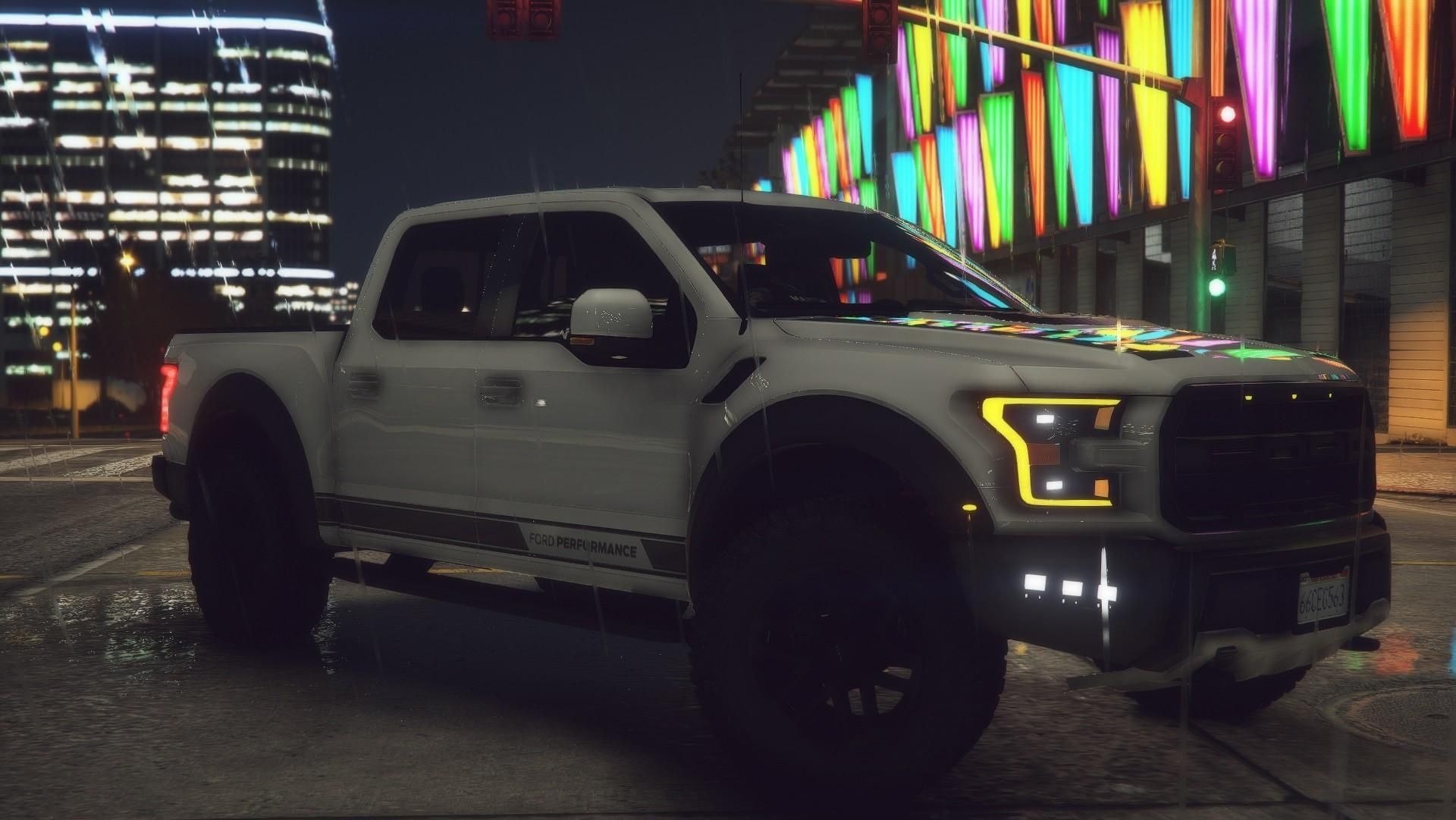 【GTA5载具】福特猛禽 2017款:四门版终极越野王者,细节满分!
