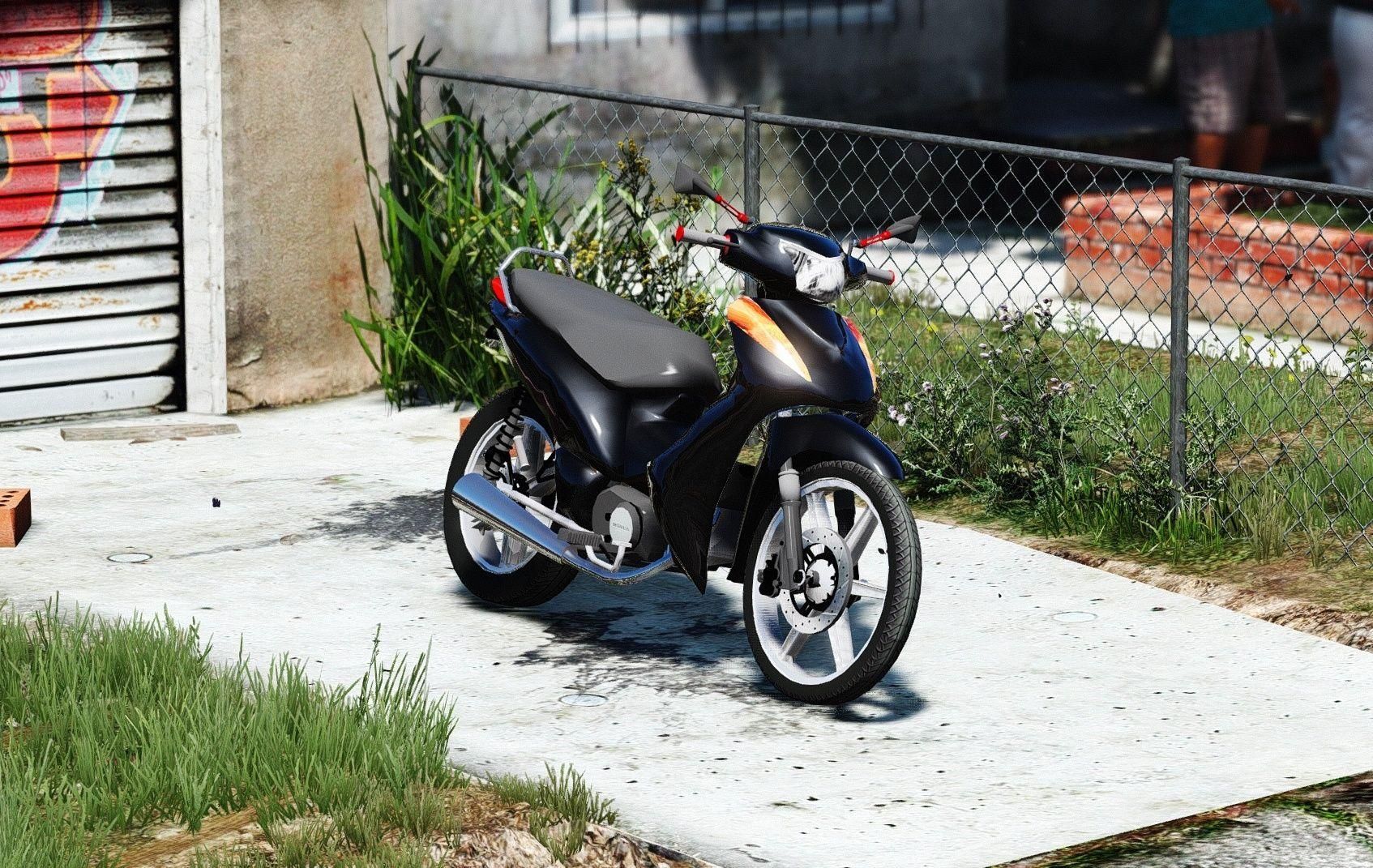 【GTA5载具】2013款本田Biz 125:洛圣都街头的新宠,Faggio2的完美替代品