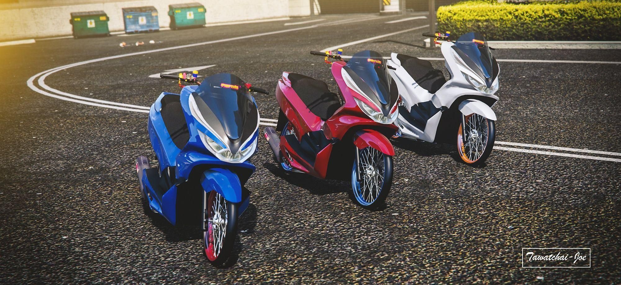 【GTA5载具】本田 PCX-2018:洛圣都最实用的都市小怪兽