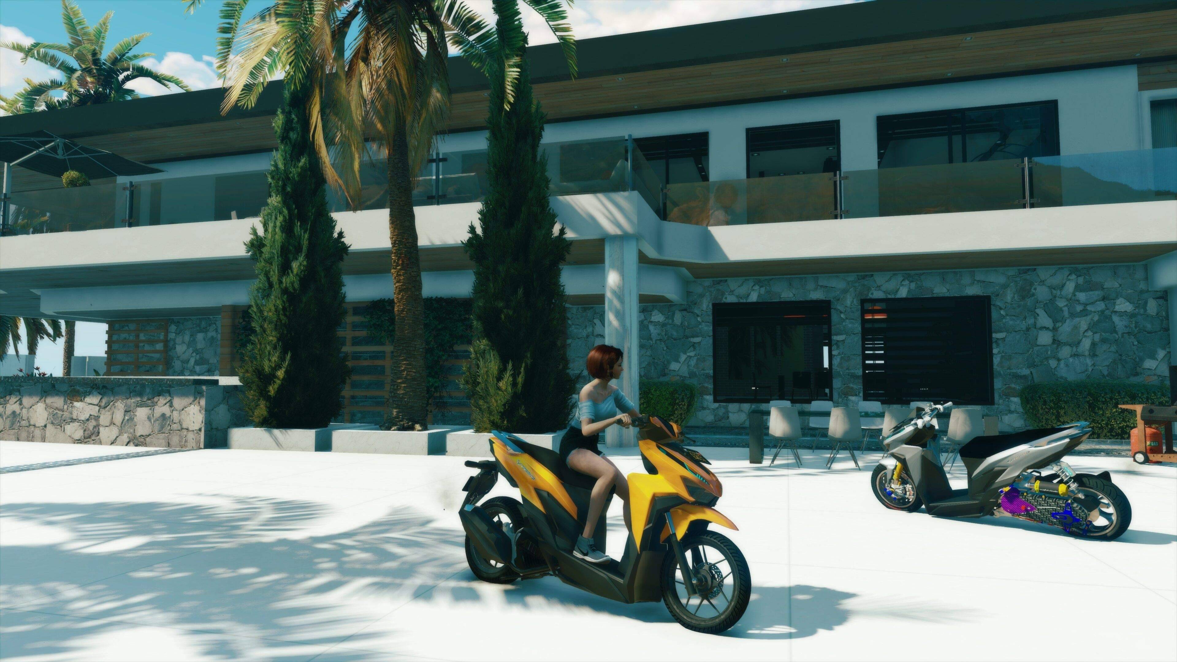 【GTA5载具】本田 Vario 150:洛圣都最逼真的小踏板摩托车,细节满分!
