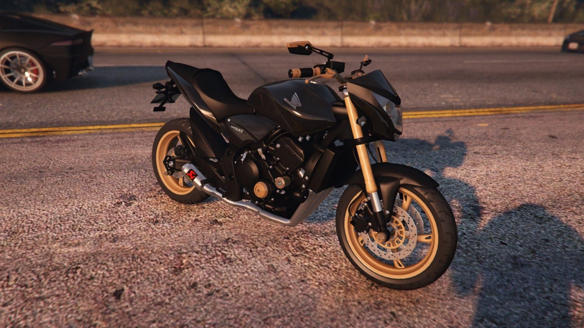 【GTA5载具】2014款本田Hornet:巴西街头的个性摩托,洛圣都最酷炫的新宠