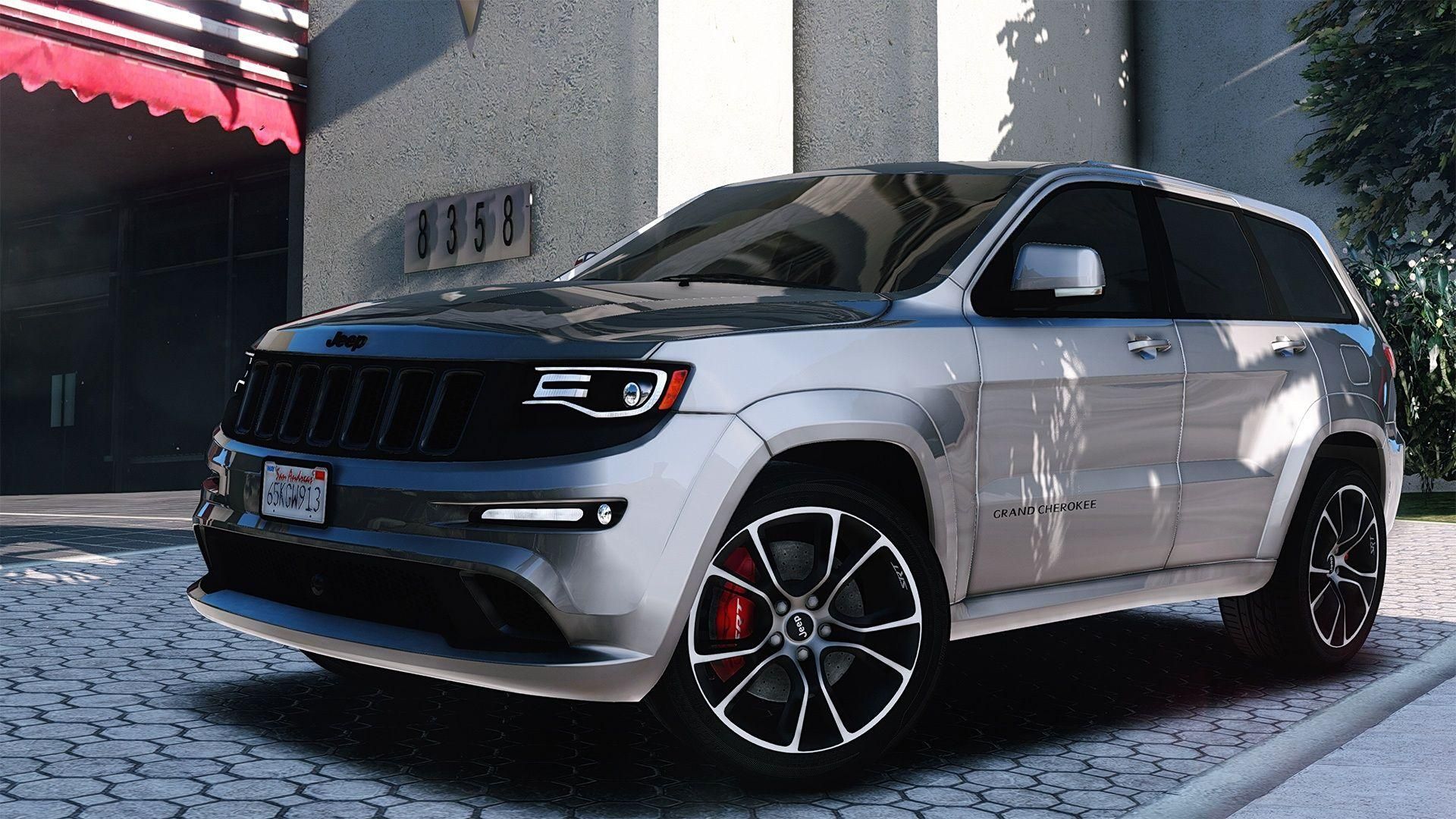 【GTA5载具】Jeep SRT-8 2015黑版:终极越野猛兽,细节与性能的完美结合