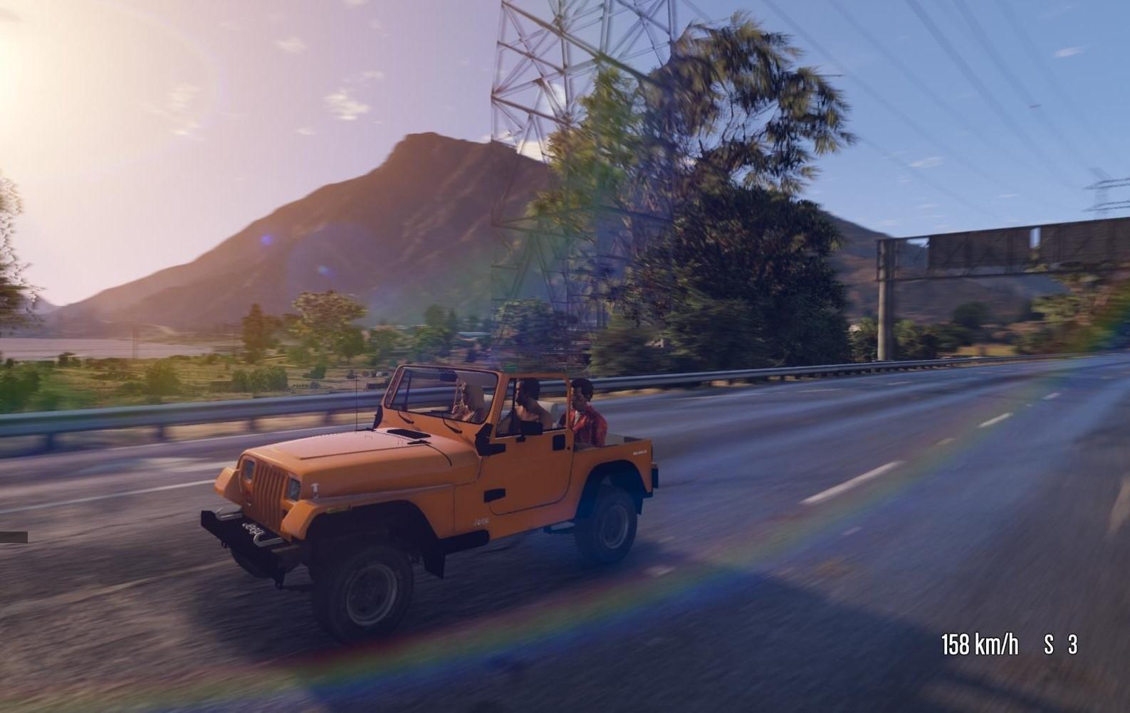 【GTA5载具】Jeep Wrangler 1986:经典越野王者,细节满分的完美复刻