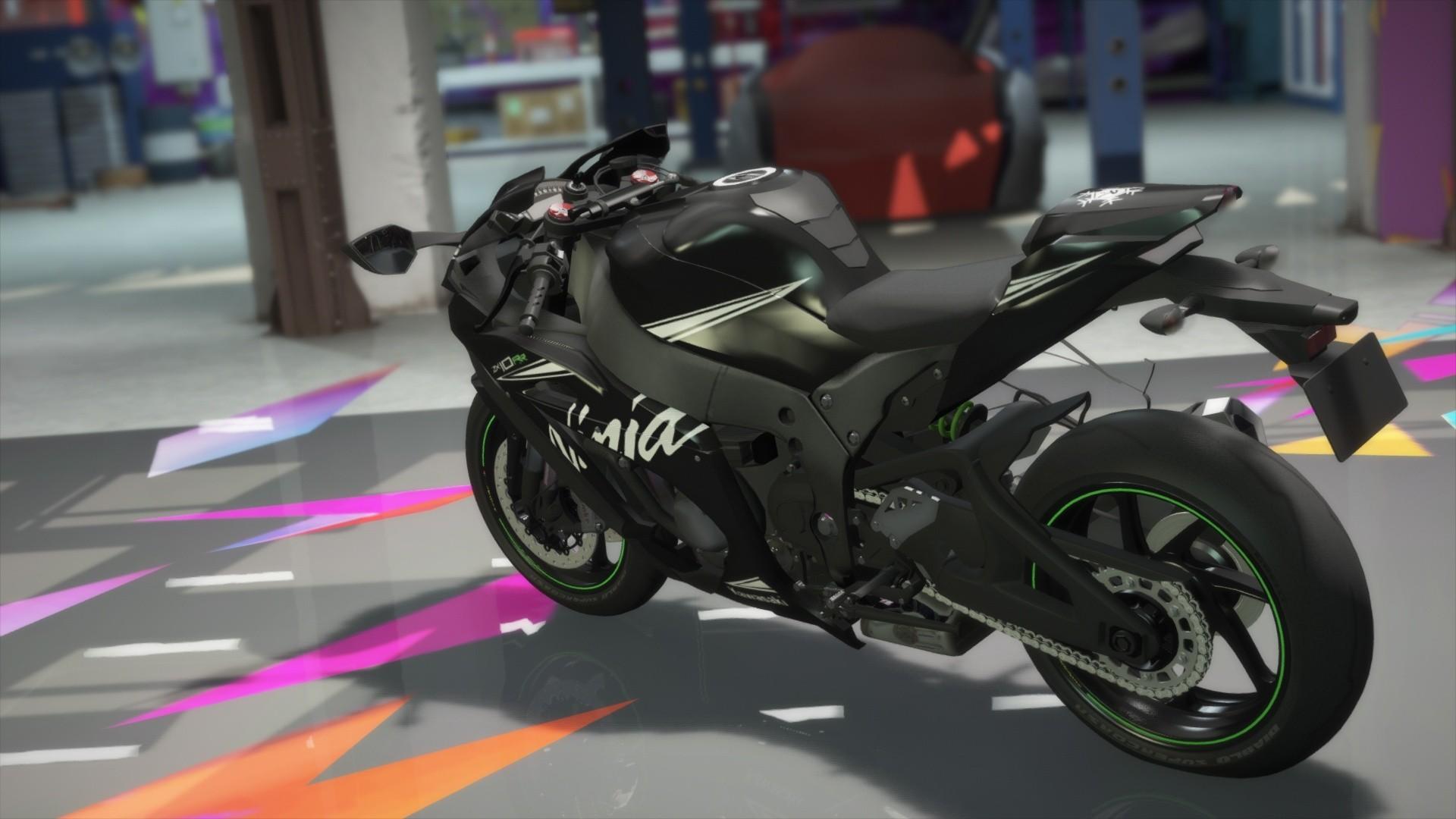【GTA5载具】Kawasaki ZX-10R 高级版摩托车评测:赛道上的速度机器