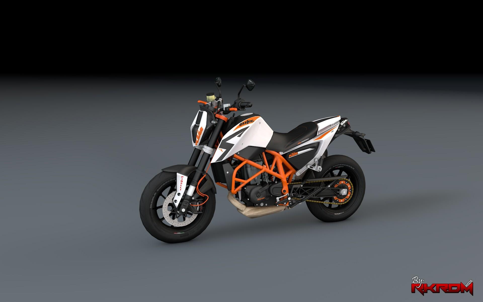 【GTA5载具】KTM DUKE 690R:洛圣都最炸裂的街霸摩托,街头赛车必备!