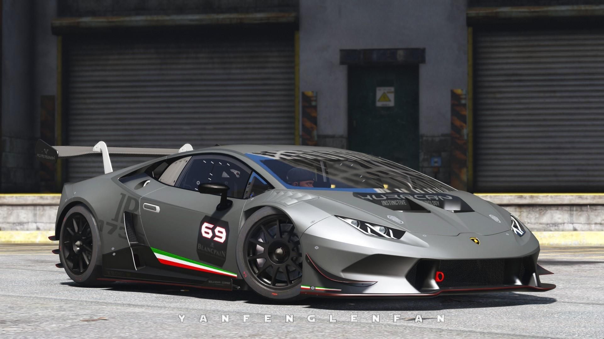 【GTA5载具】兰博基尼 Huracan Super Trofeo:赛道级超跑,完美还原