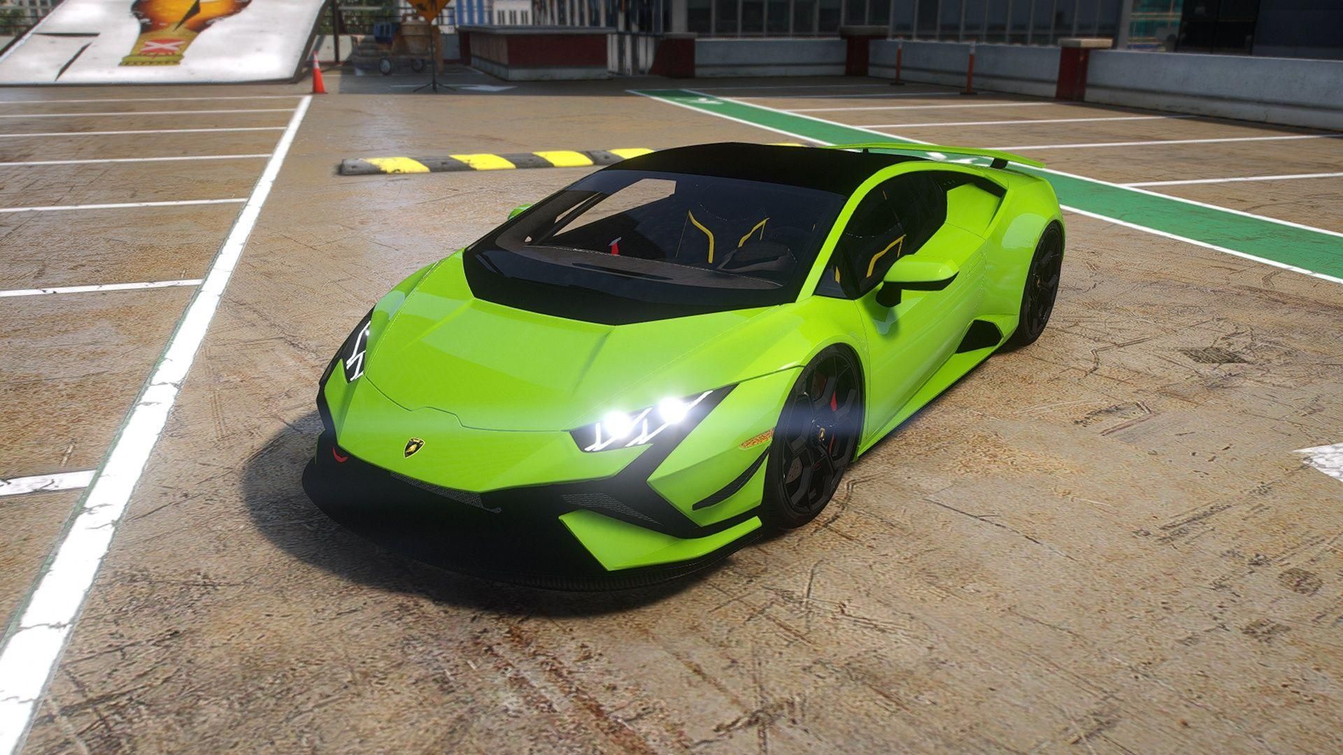 【GTA5载具】2023款兰博基尼 Huracan Tecnica:顶级性能与奢华内饰的完美结合