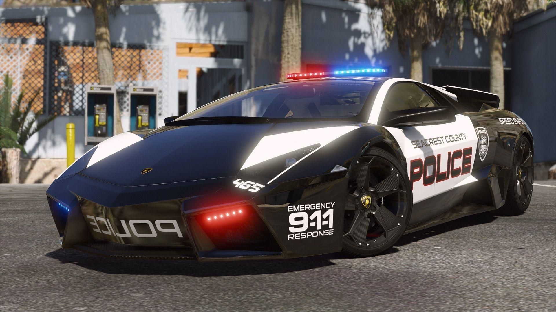 【GTA5载具】兰博基尼雷文顿警车版:NFS《热 pursuit》中的终极执法利器