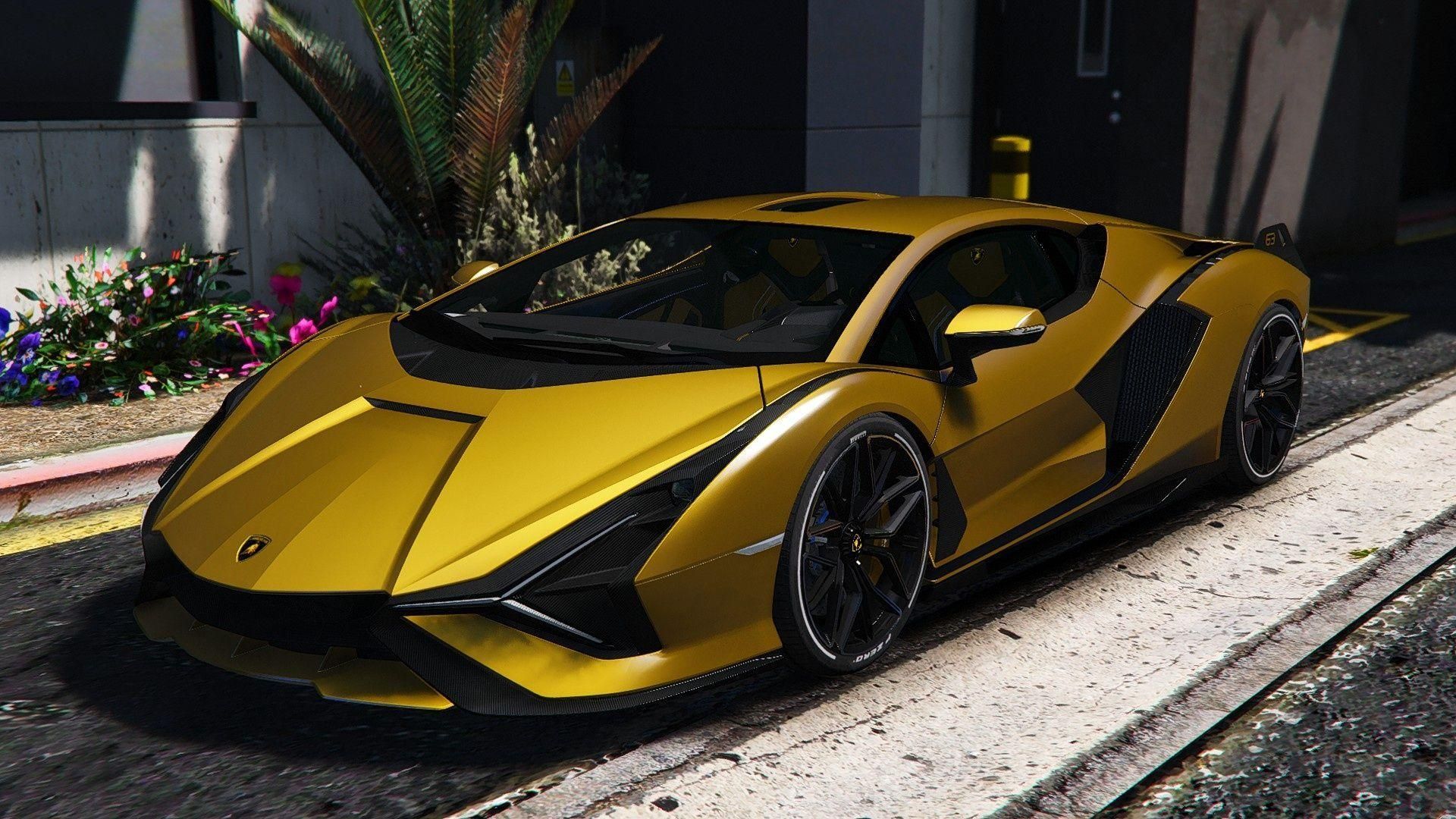 【GTA5载具】兰博基尼 Sián FKP 37:洛圣都最强插电混动超跑,未来科技与经典美学的完美结合