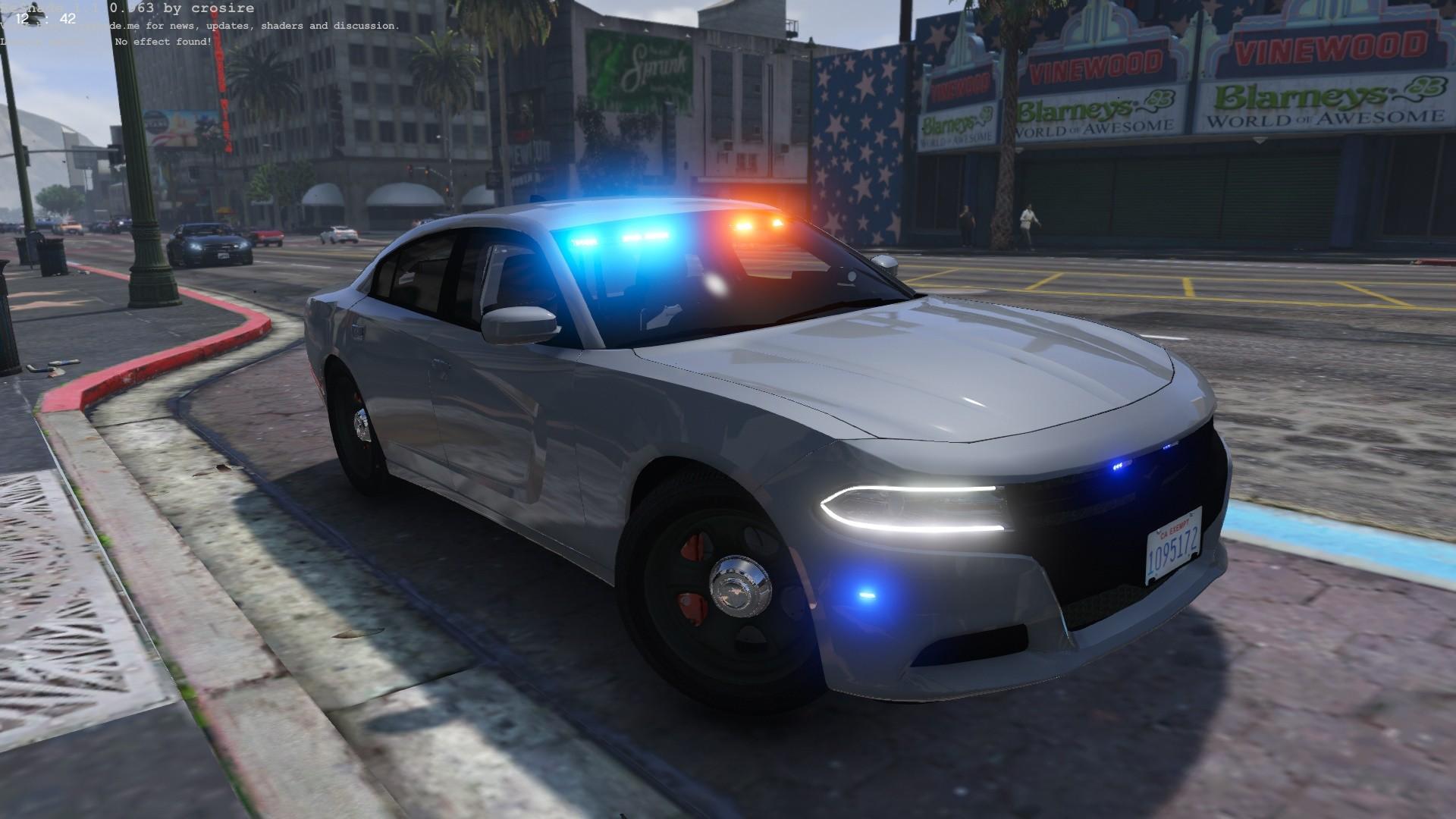 【GTA5载具】2016款洛杉矶警察局无标记道奇 Charger Pursuit 1.3A:洛圣都警车的终极改装版