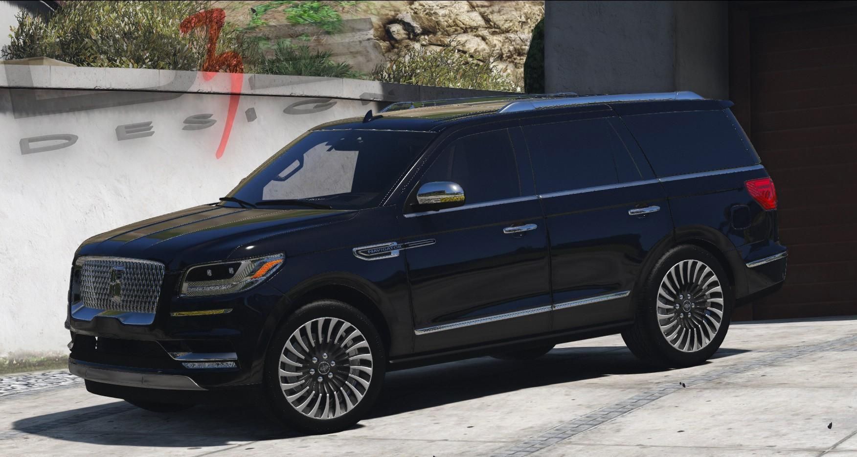 【GTA5载具】林肯领航员 (U554) '2017:奢华SUV的巅峰之作,完美还原细节与性能