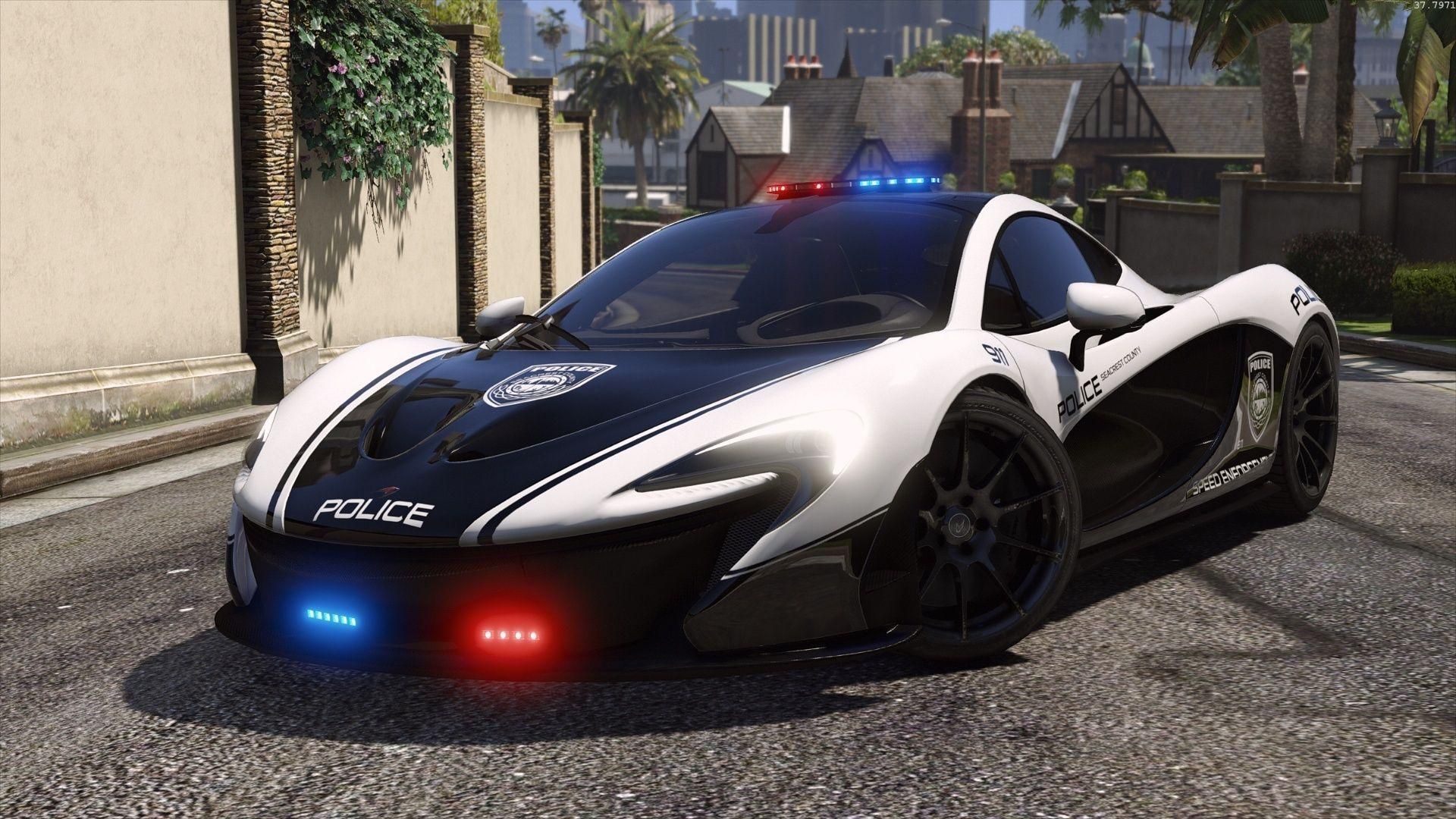 【GTA5载具】McLaren P1 | Hot Pursuit 警车版:洛圣都最拉风的追捕利器