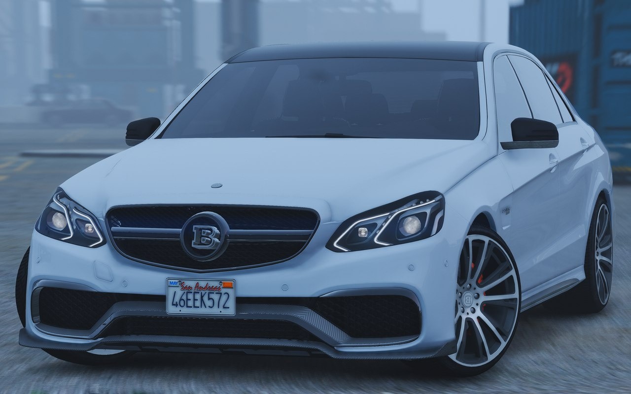【GTA5载具】梅赛德斯-奔驰 E63 Brabus 2.0:极致性能与完美还原的顶级改装车