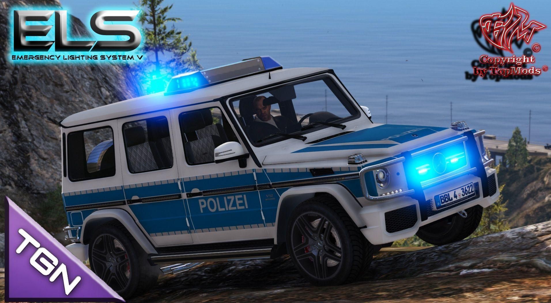 【GTA5载具】梅赛德斯-奔驰 G-Klasse 警车(勃兰登堡版):终极执法利器