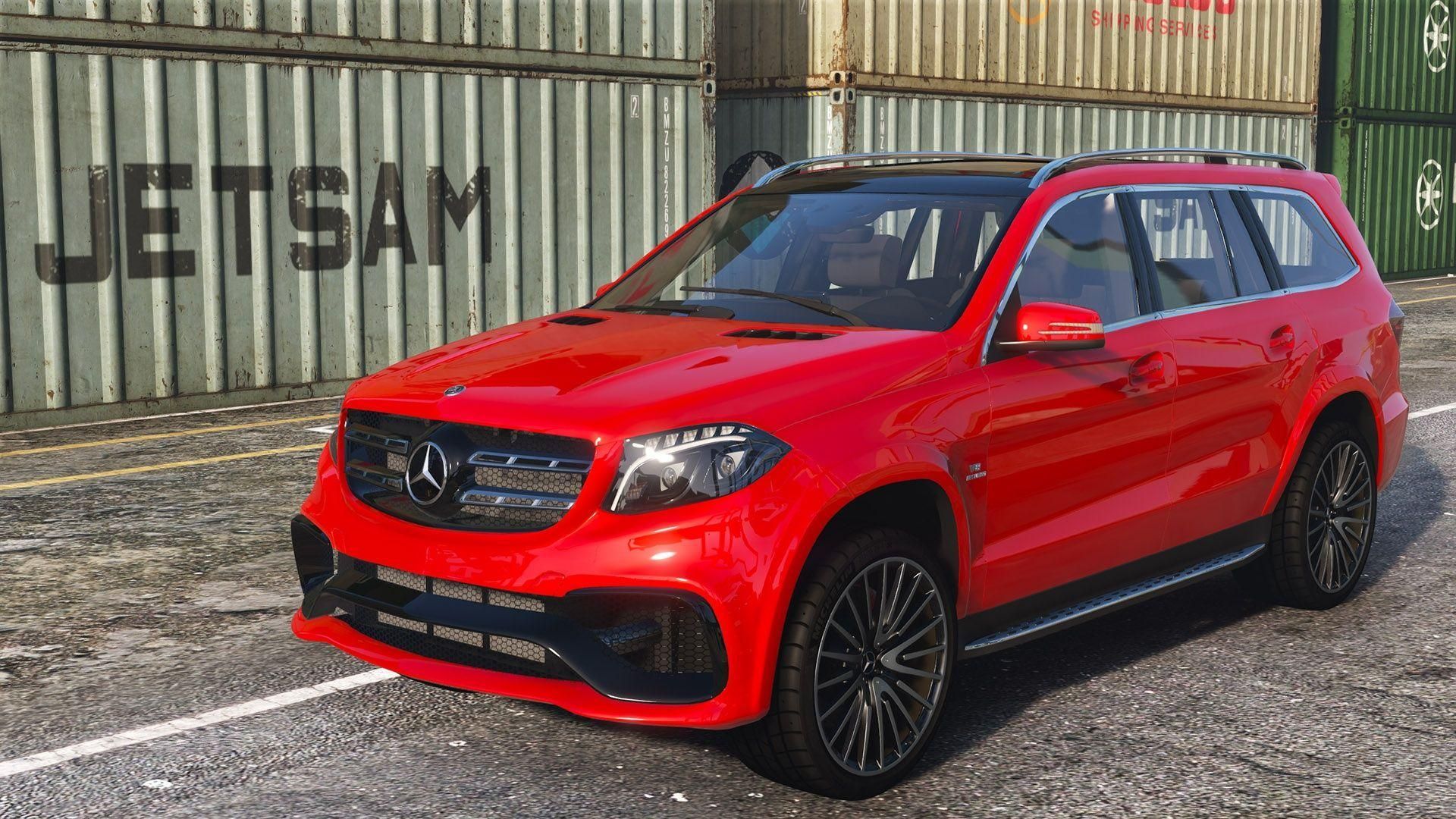 【GTA5载具评测】2016款梅赛德斯-AMG GLS 63 (X166):豪华与性能的完美结合