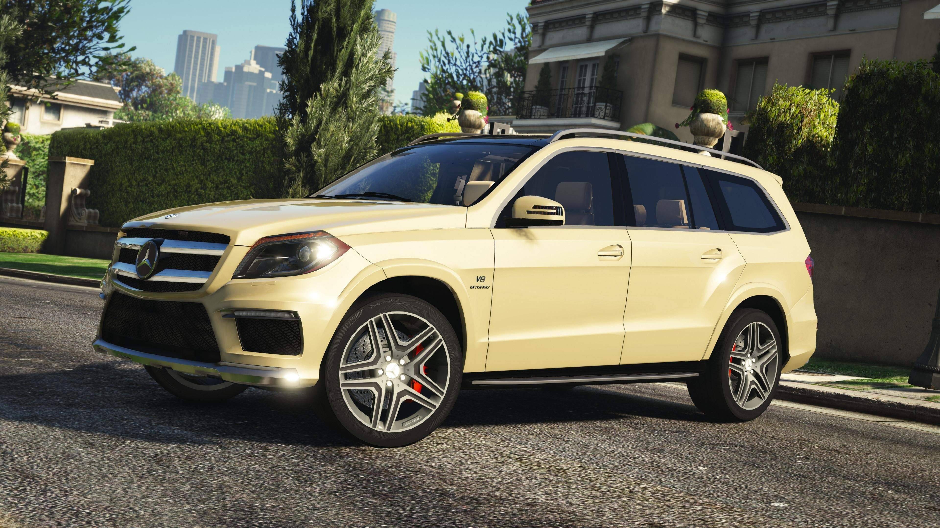 【GTA5载具】梅赛德斯-奔驰 GL63 AMG:豪华与性能的完美结合,Baller的最佳替代品