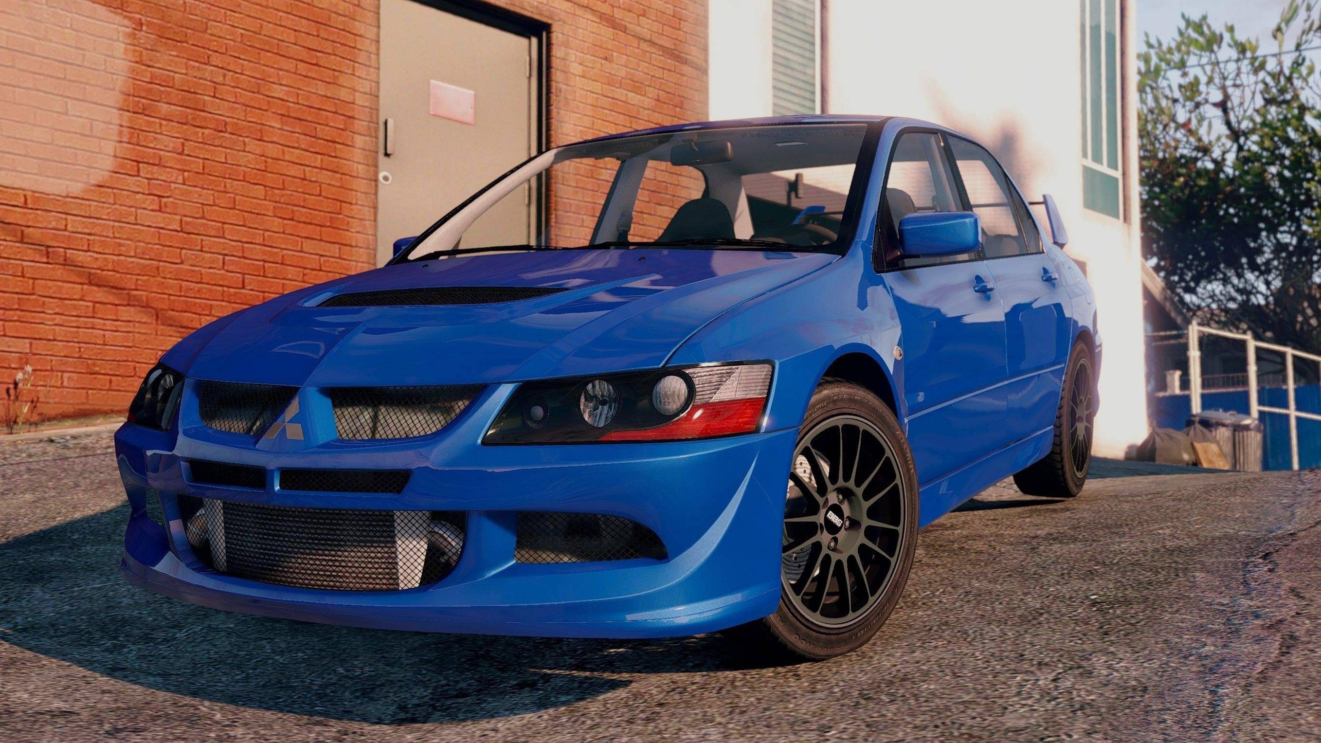 【GTA5载具】三菱 Lancer EVO 8 MR:终极漂移之王,细节无懈可击