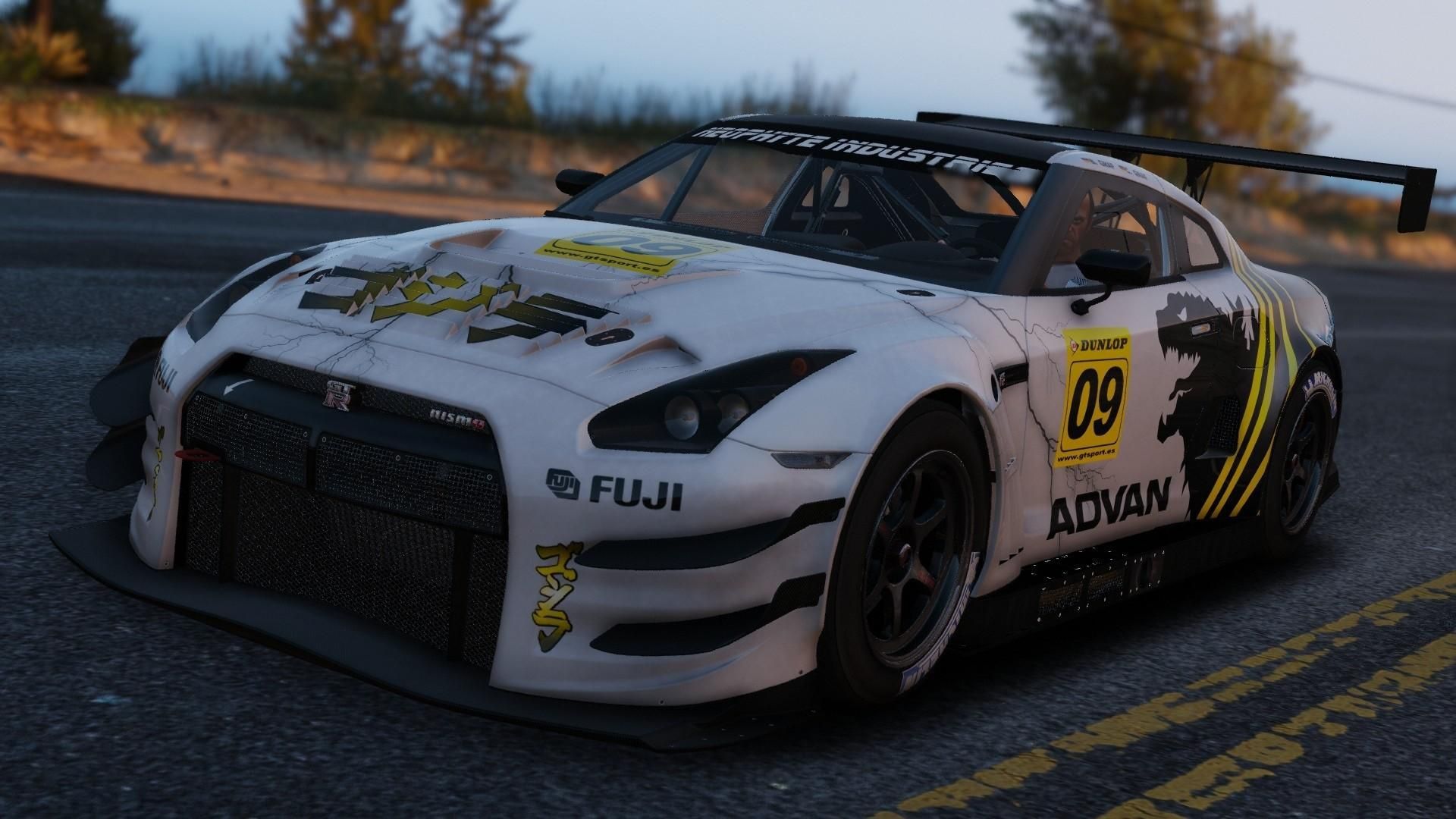 【GTA5载具】日产 GTR - GT3:赛道猛兽,洛圣都最强Add-on超跑