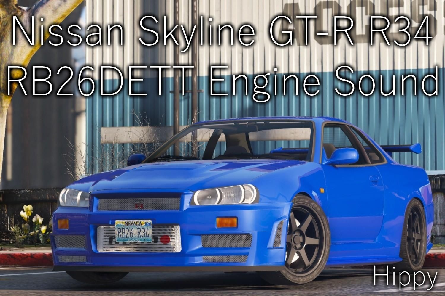 【GTA5载具】Nissan Skyline GT-R R34 RB26DETT 引擎声浪:极致性能的听觉盛宴