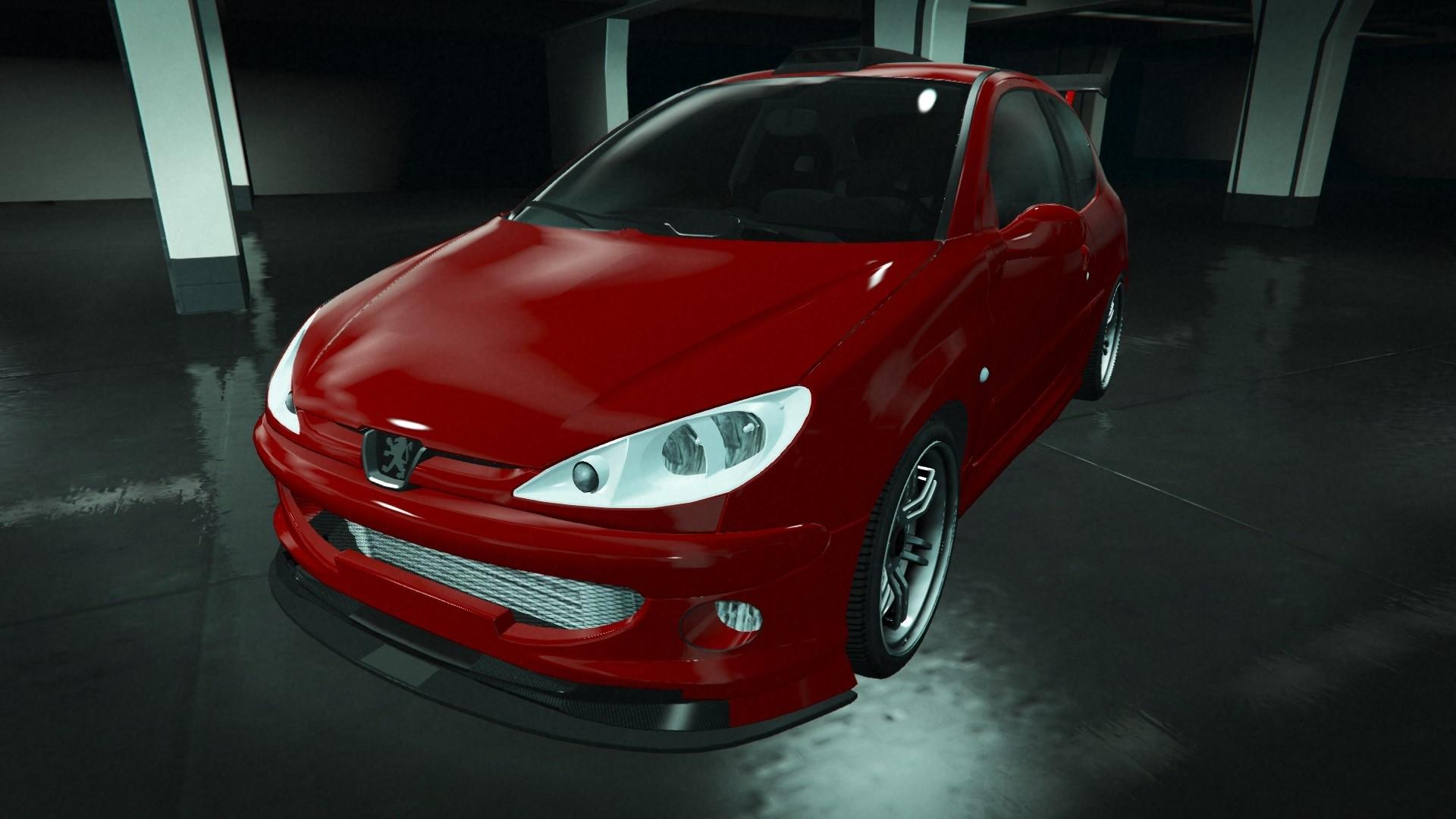 【GTA5载具】Peugeot 206 GTi:经典钢炮的完美再现,性能与外观兼备