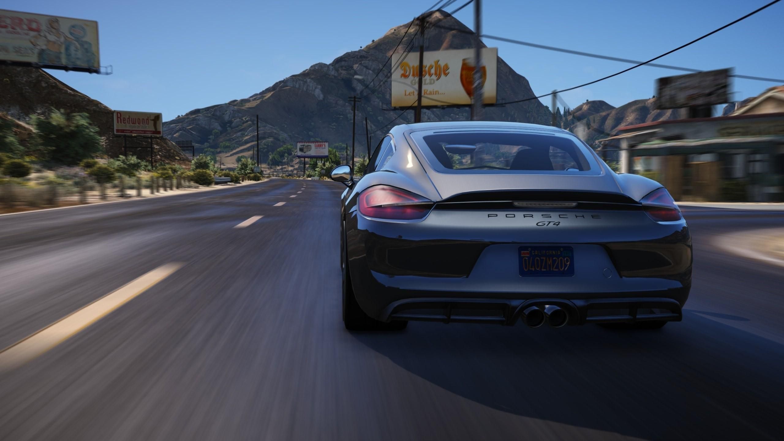 【GTA5载具】保时捷 Cayman GT4 2016:赛道利器,细节满分的Add-on超跑