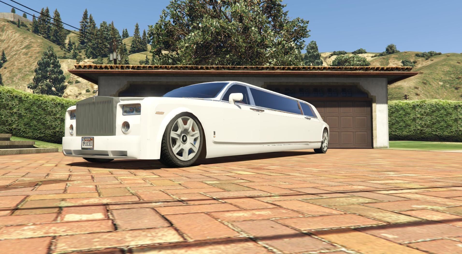 【GTA5载具】劳斯莱斯幻影加长版豪华轿车:洛圣都最奢华的移动宫殿