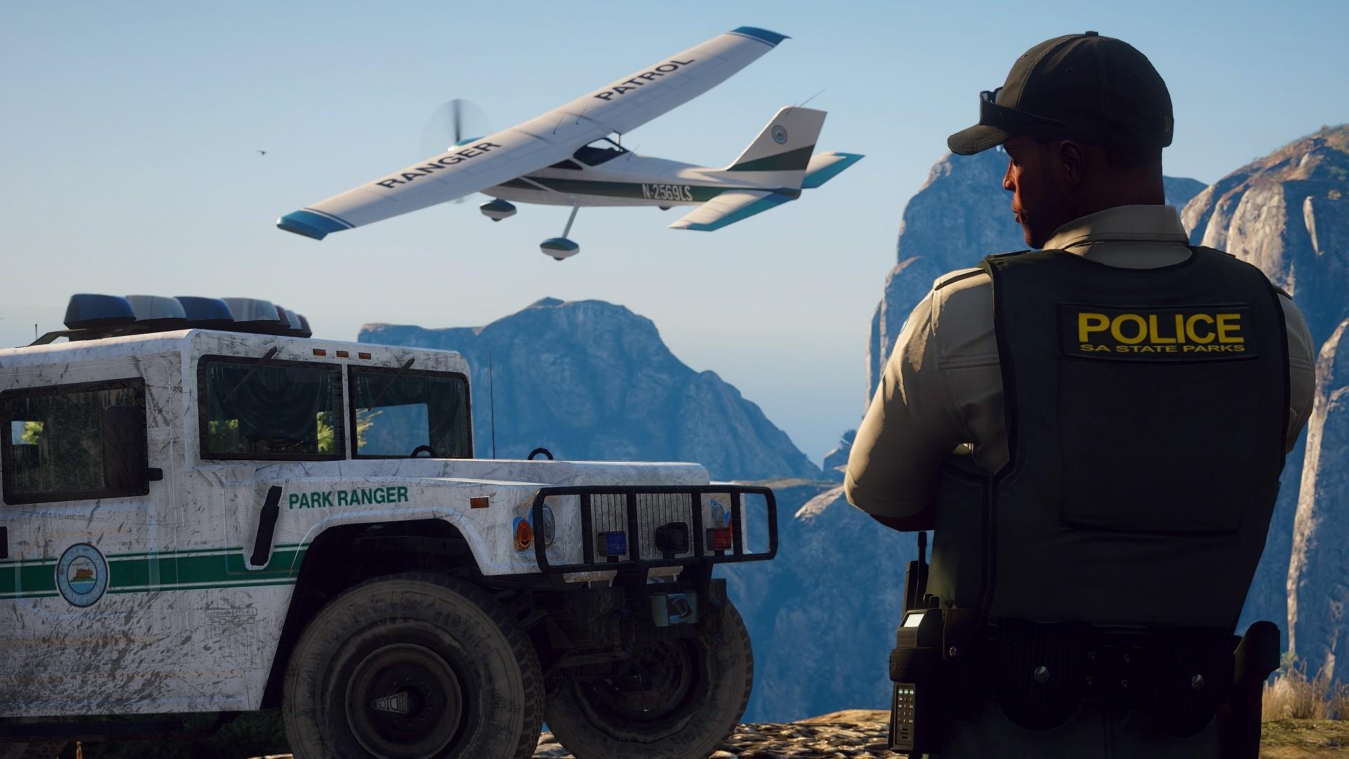 【GTA5载具】San Andreas State Park Ranger Pack 1.7:打造终极野外执法体验