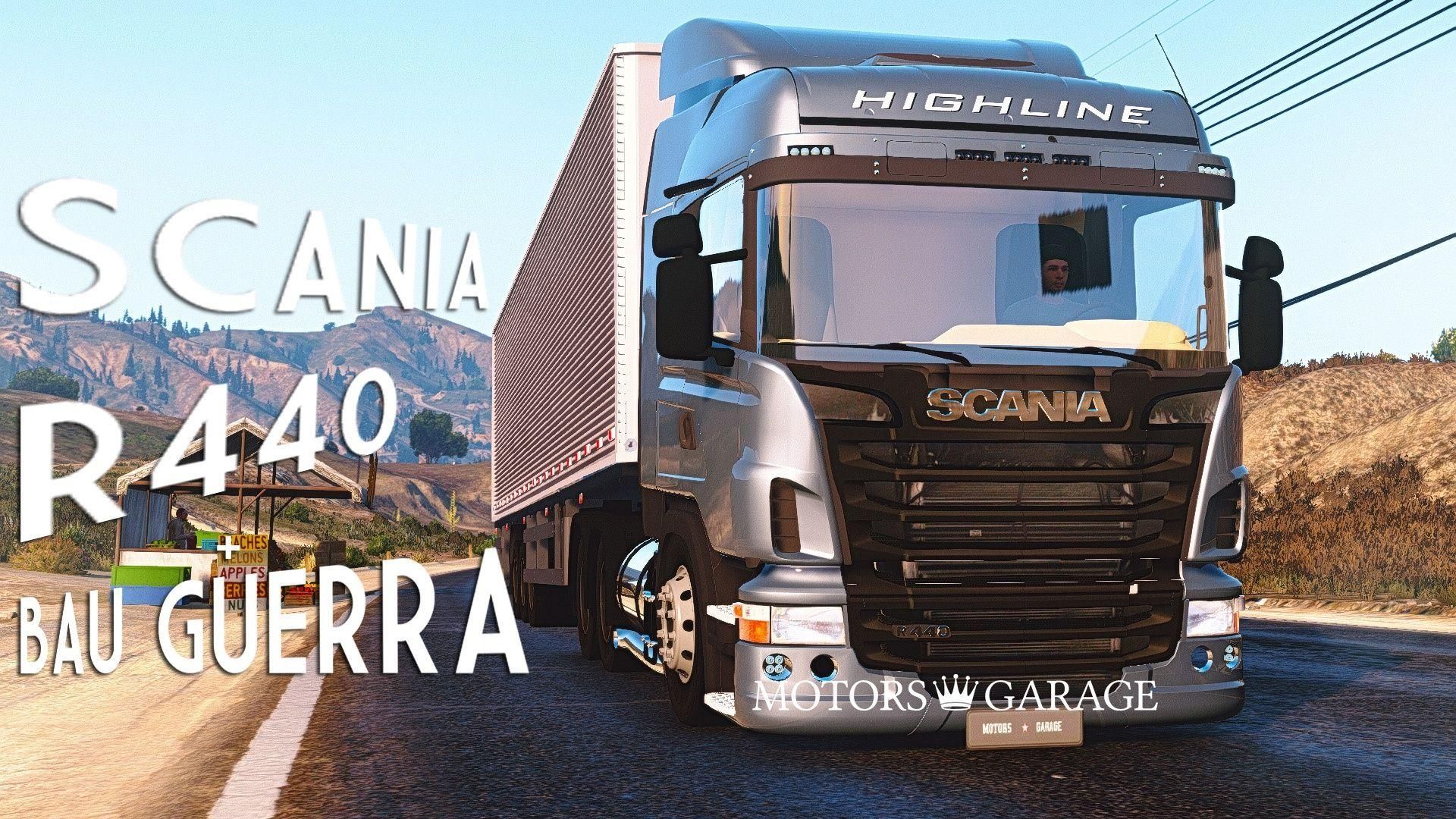 【GTA5载具】Scania R440:重型卡车界的王者,完美替代Hauler