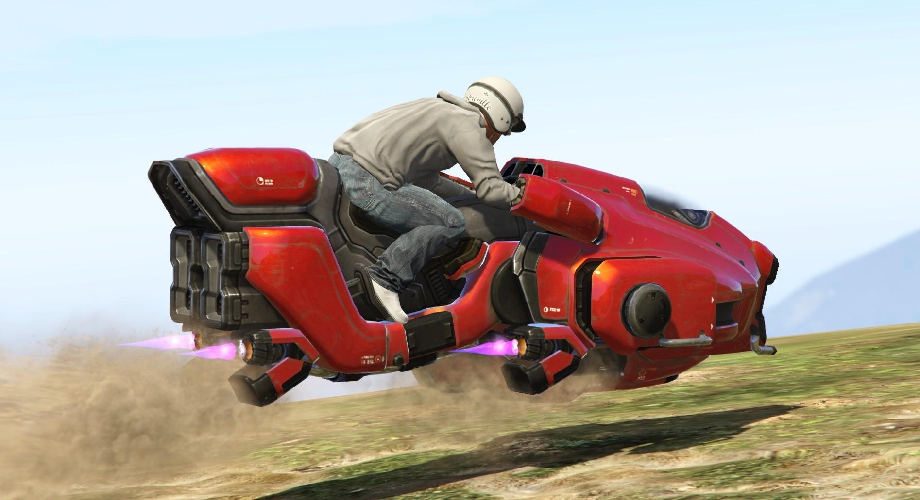 【GTA5载具】科幻悬浮摩托车 Sci-Fi Hover Bike:未来科技的终极体验