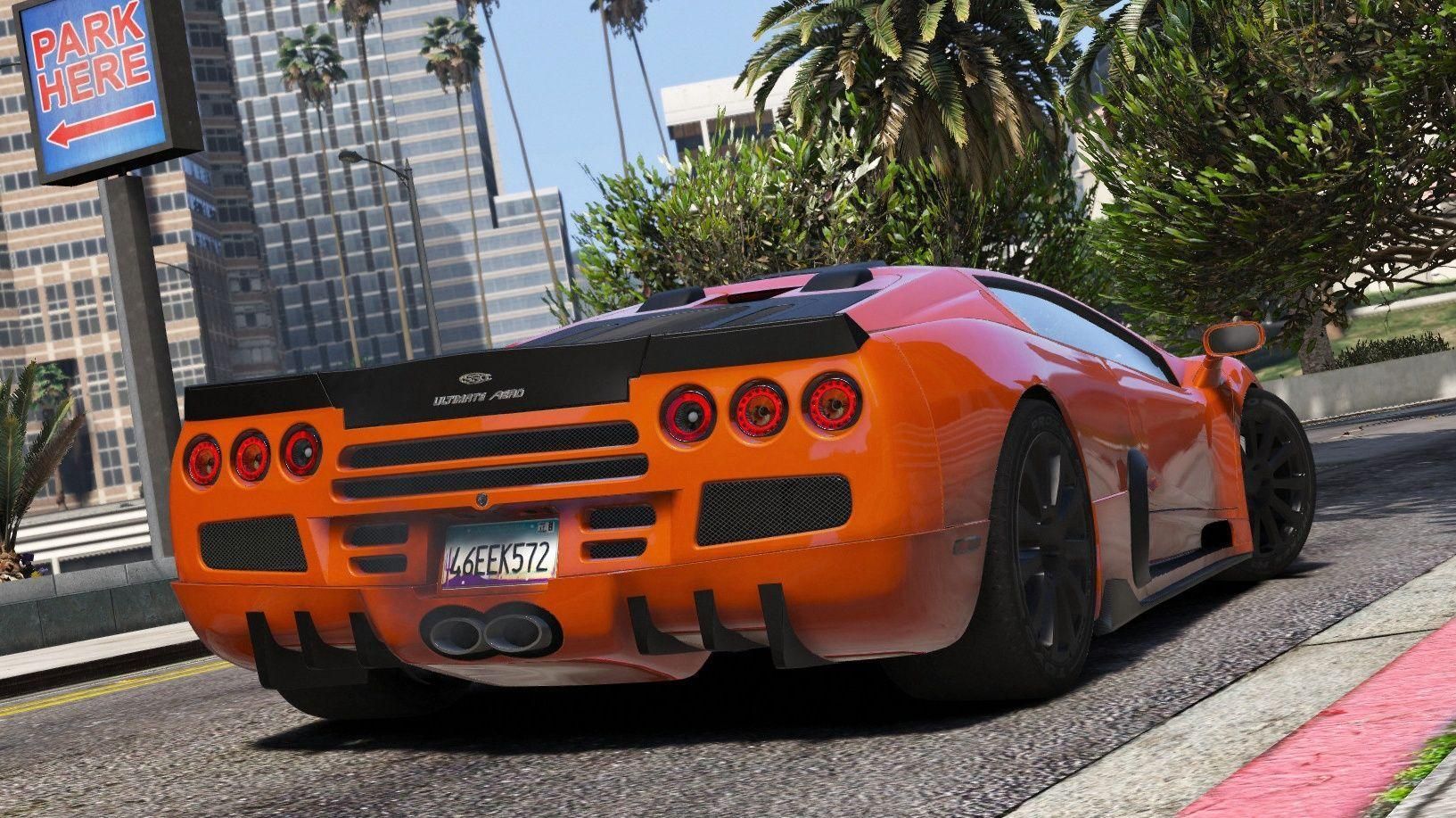 【GTA5载具】SSC Ultimate Aero:终极赛道利器,自动尾翼与高级内饰的完美结合
