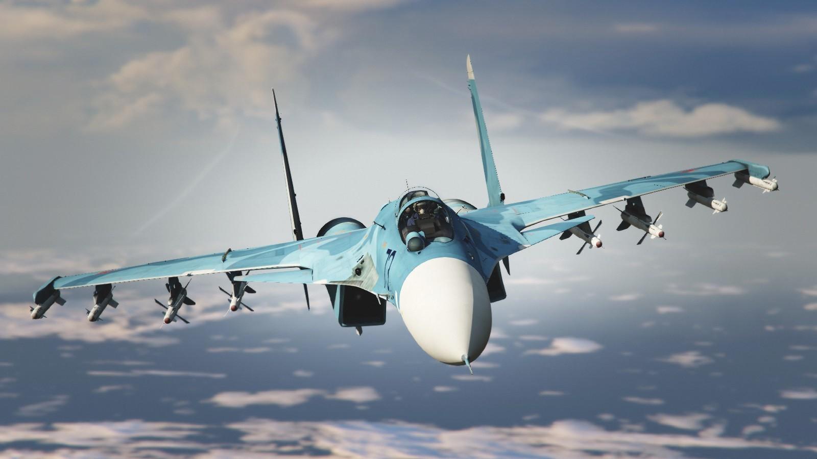 【GTA5载具】Su-33 战斗机:洛圣都天空的霸主,顶级军武MOD评测
