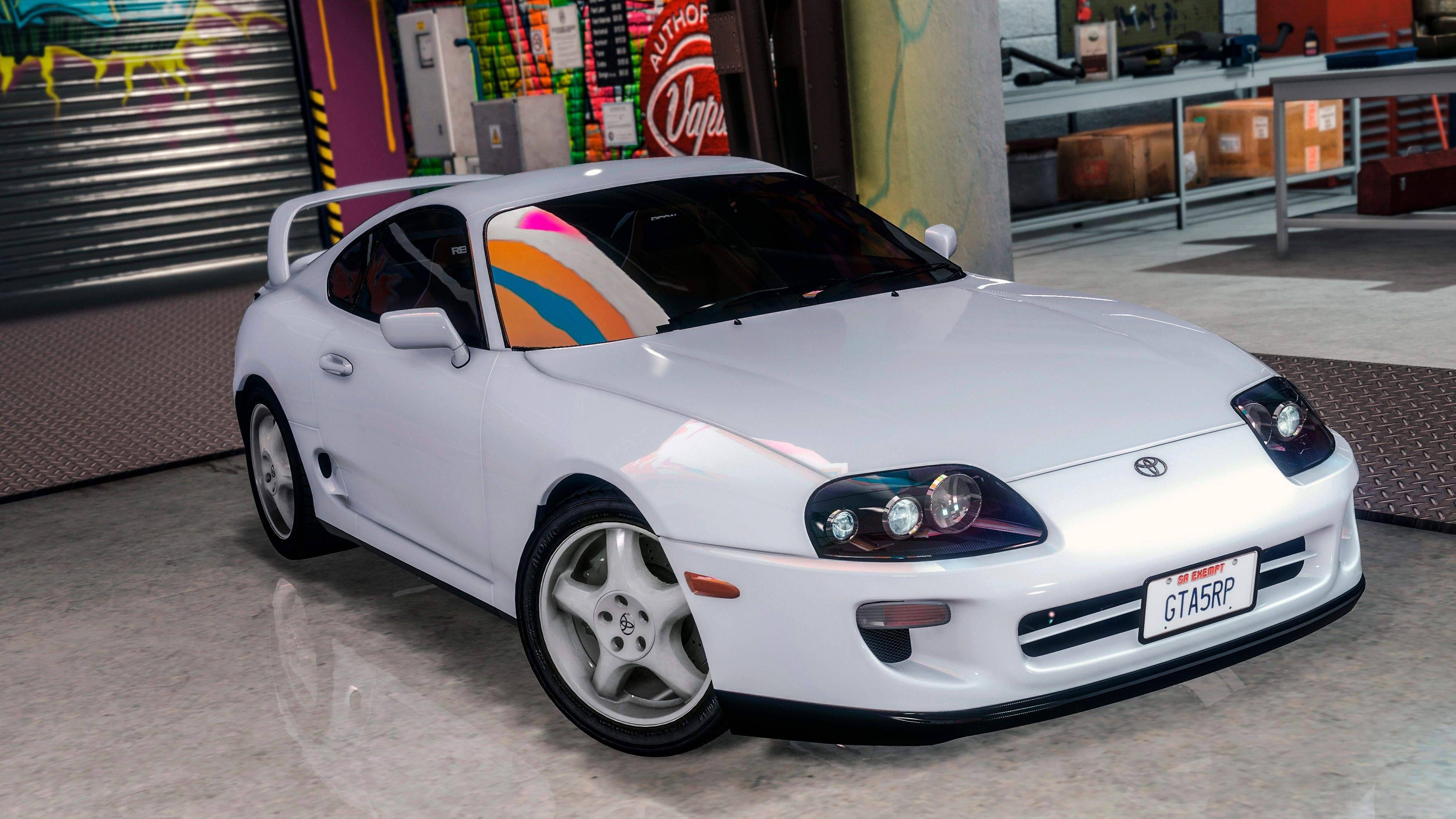 【GTA5载具】丰田 Supra 1998 涡轮版:经典性能车的完美再现