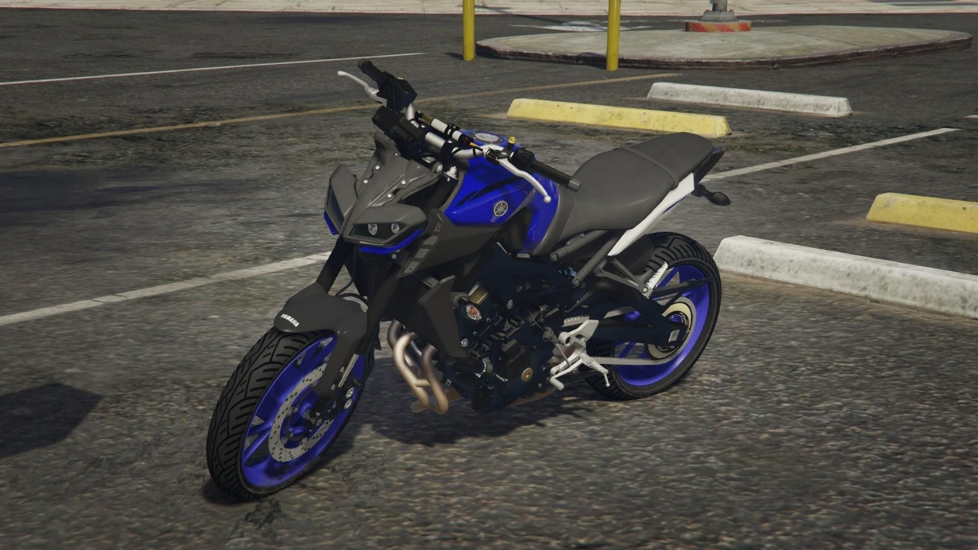 【GTA5载具】2017款雅马哈 MT-09/FZ-09:洛圣都街头的性能猛兽,细节满分!