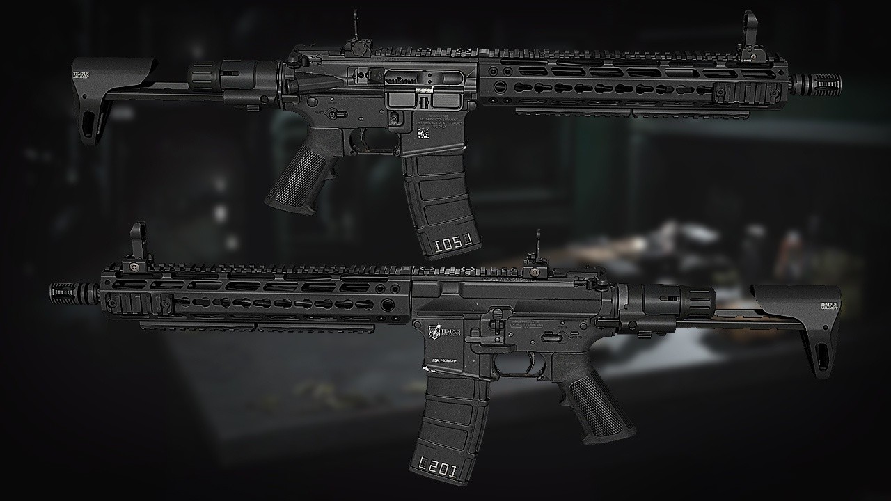 GTA5 AR-15 Custom MOD (4K重置版,带真实材质)