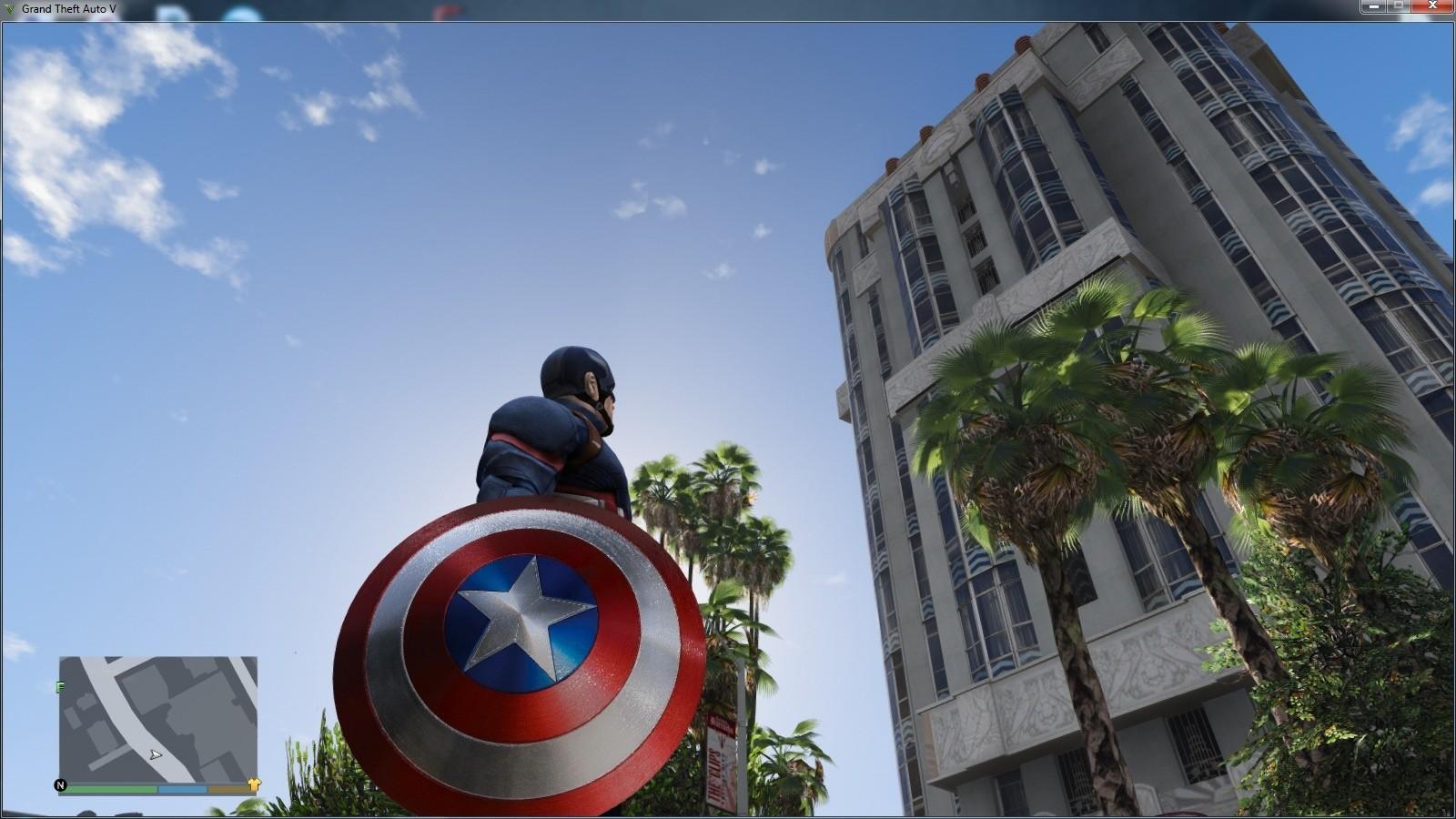 GTA5 钢铁侠战备升级:复仇者的圆盾 4K 超清 MOD