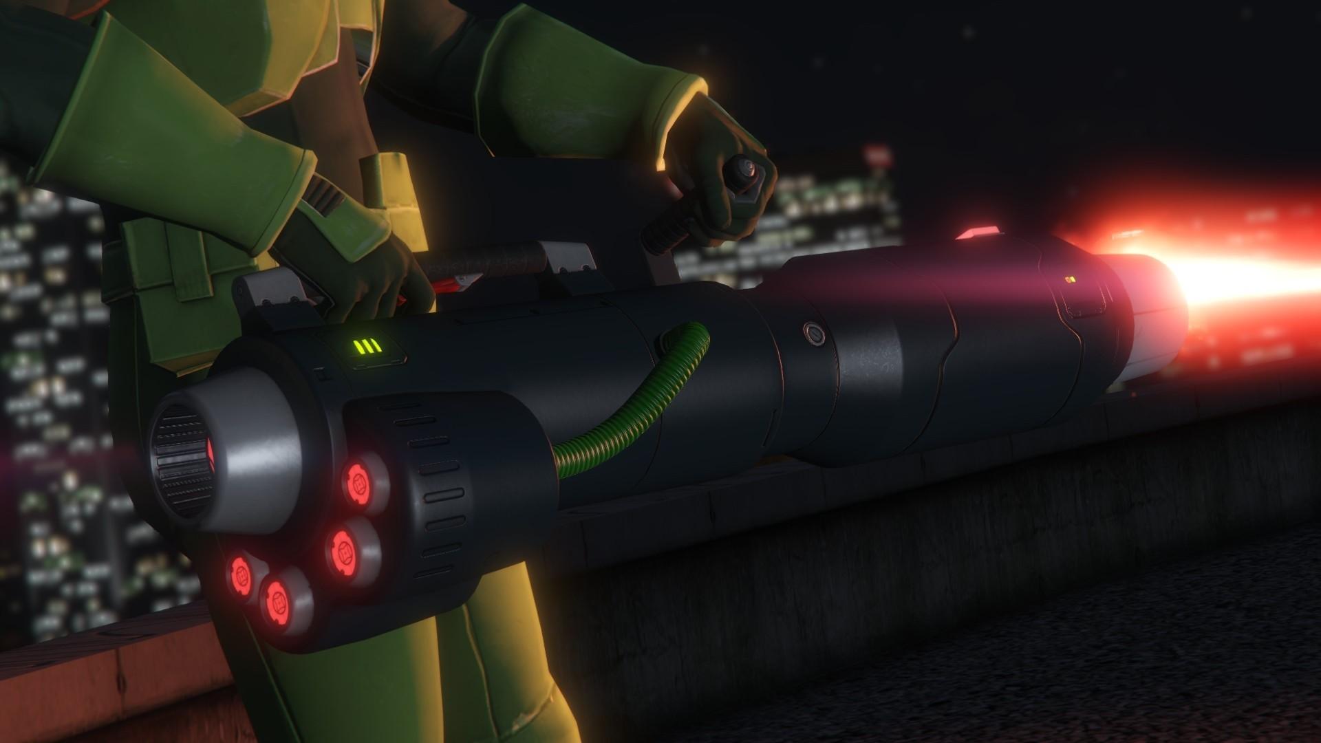 GTA5 清晰激光武器 MOD —— 还原经典质感