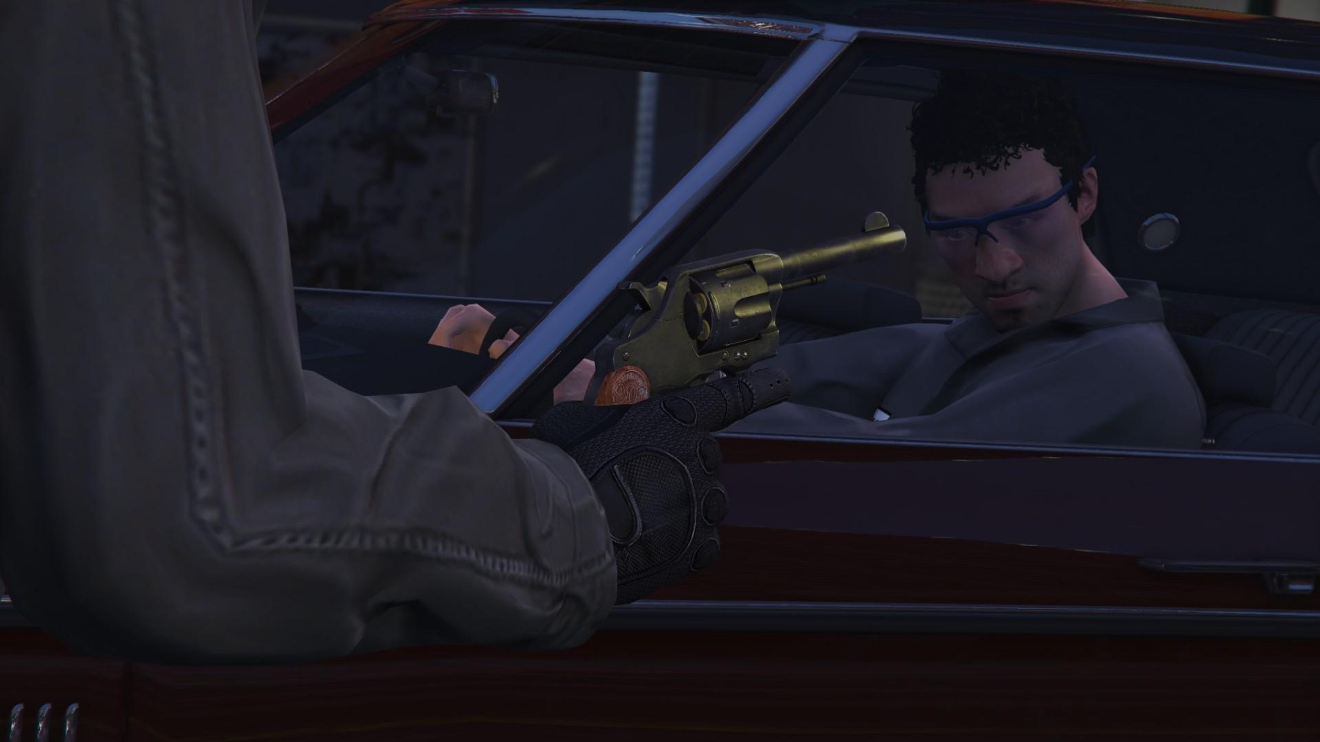 GTA5 MOD 推荐:经典警用手枪 D.D.P 警用左轮(仿古设计)